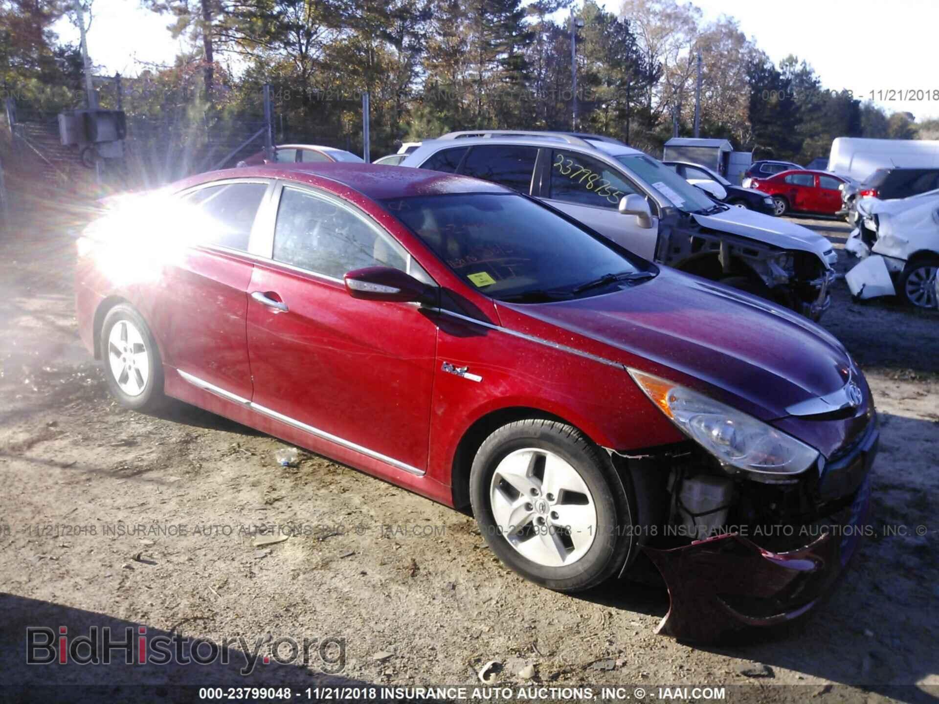 Фотография KMHEC4A45CA036640 - HYUNDAI SONATA 2012