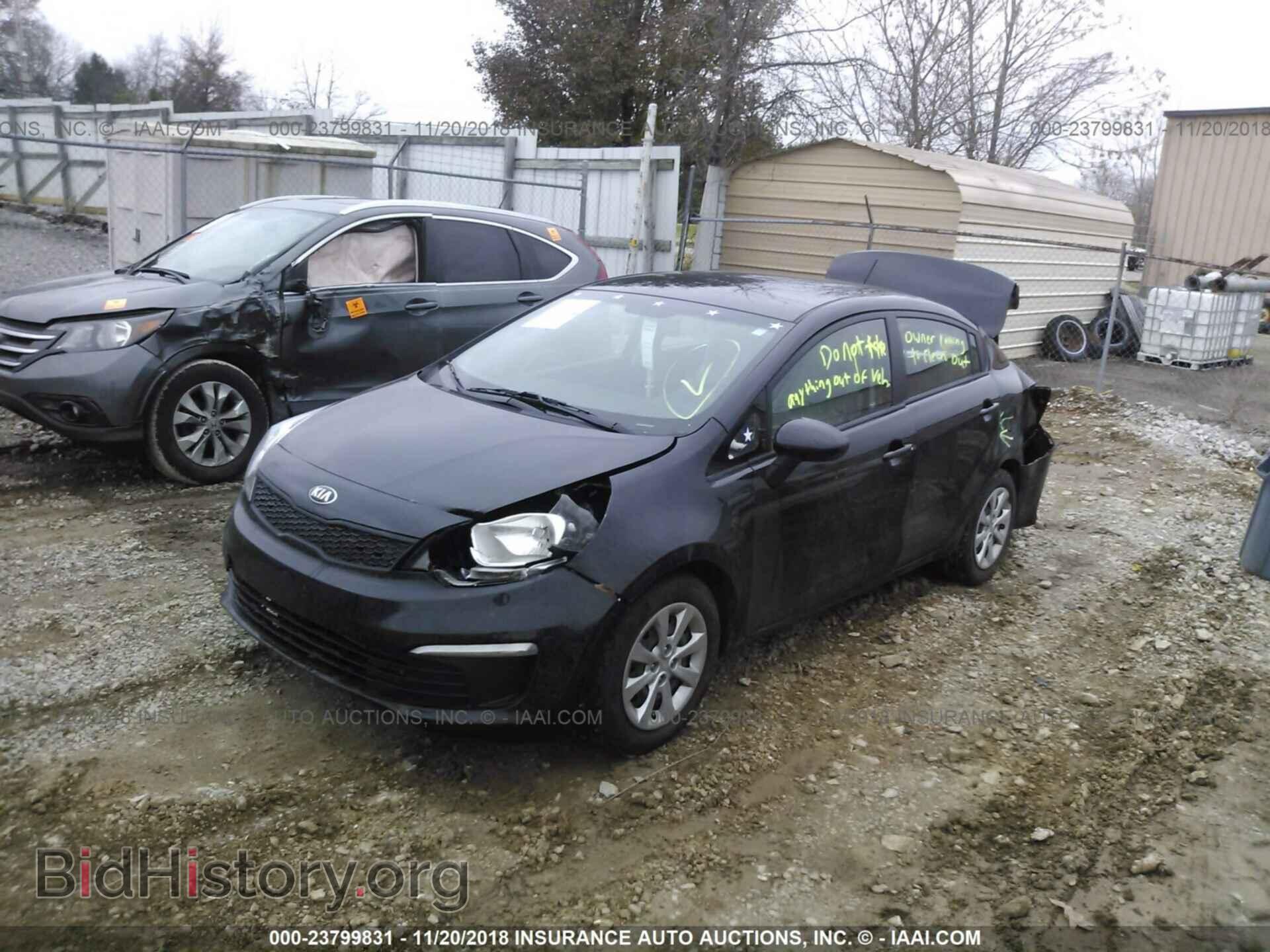 2017 KIA RIO - VIN: KNADM4A32H6071406 - Фото 2