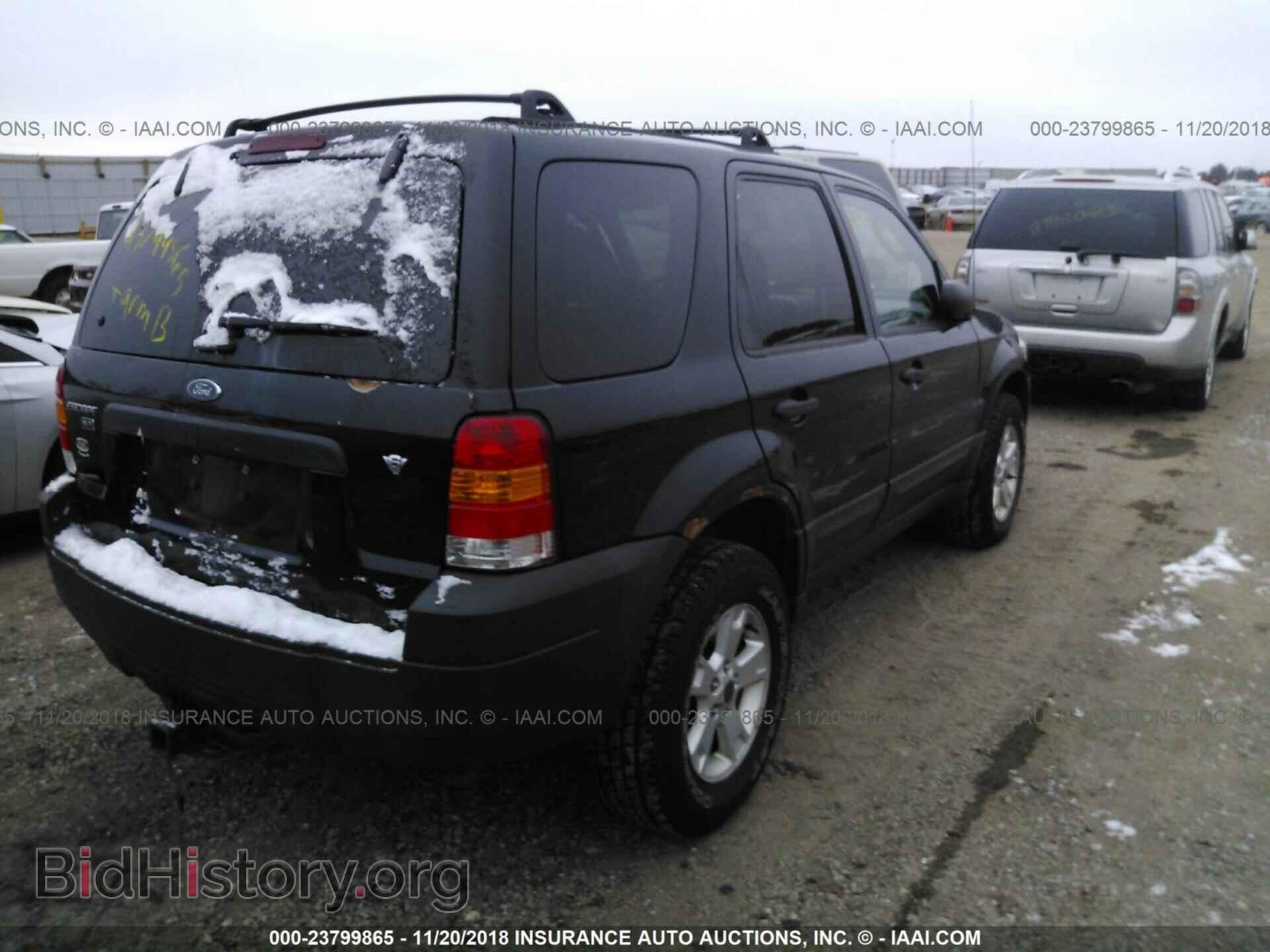 2007 FORD ESCAPE - VIN: 1FMYU93187KA52437 - Фото 4