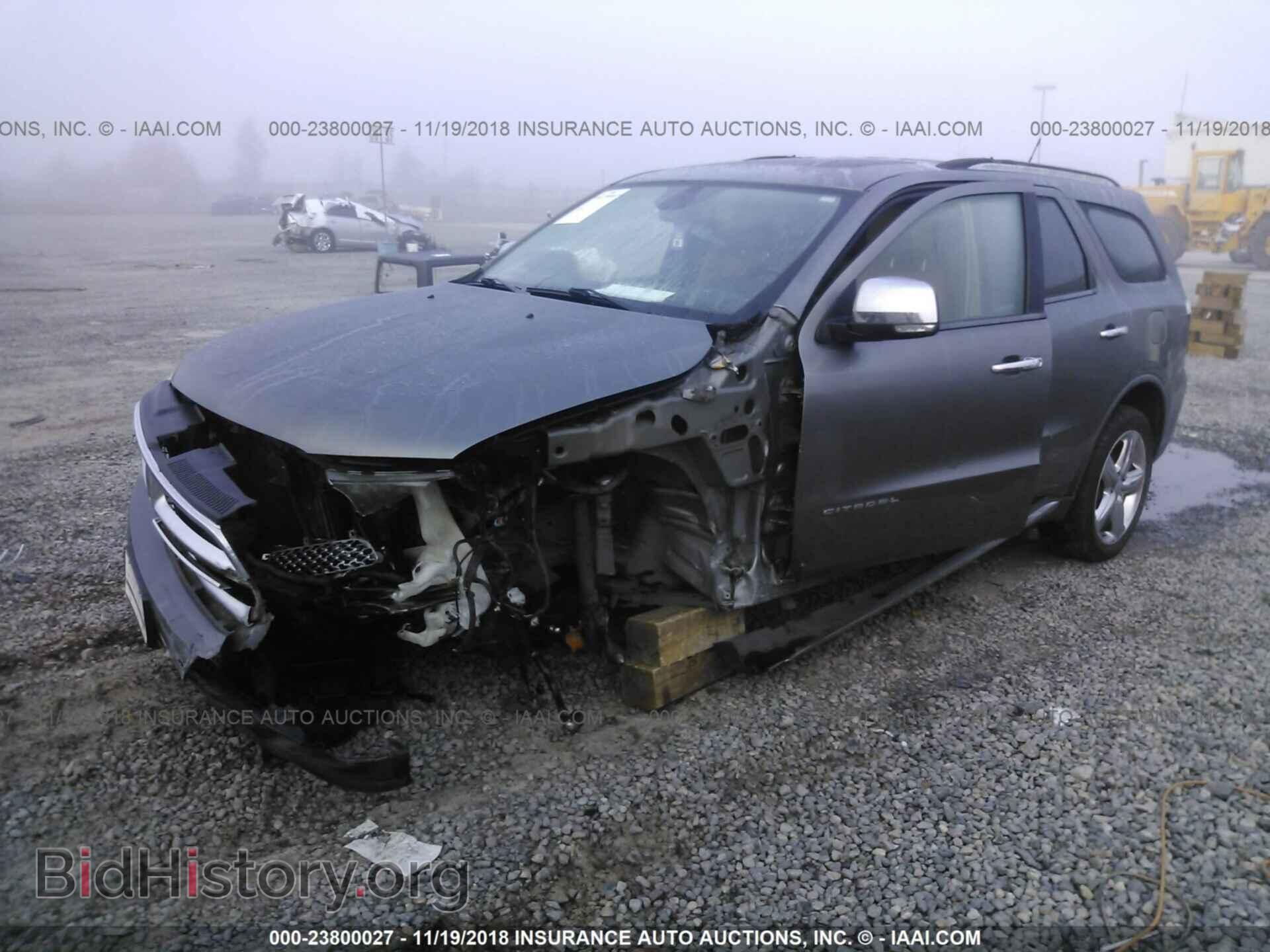 2011 DODGE DURANGO - VIN: 1D4SD5GT8BC708396 - Фото 2