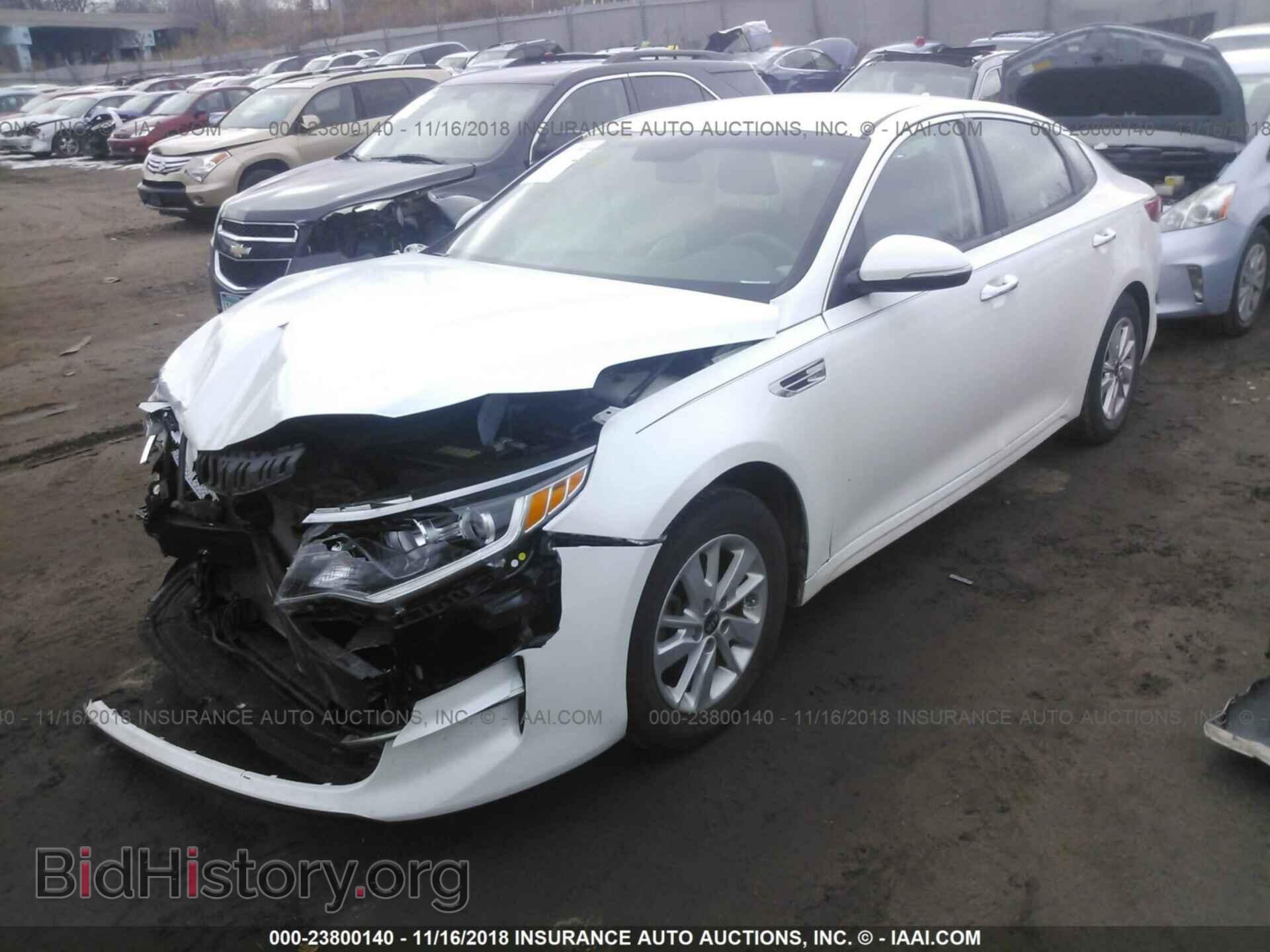 2016 KIA OPTIMA - VIN: KNAGT4L32G5101313 - Фото 2