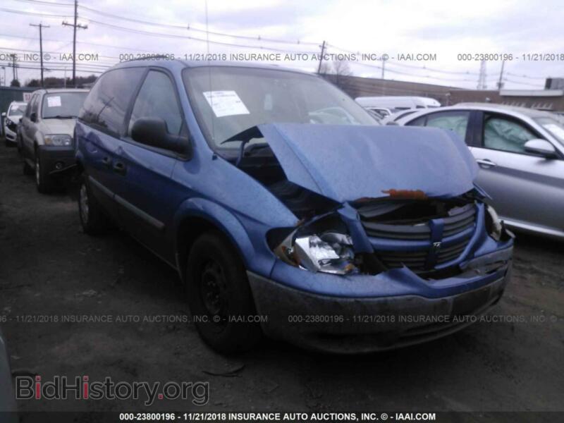 2007 Dodge CARAVAN SE (VIN 1D4GP25R87B237365) — фото 1 из 10, IAAI, повреждение: передняя часть