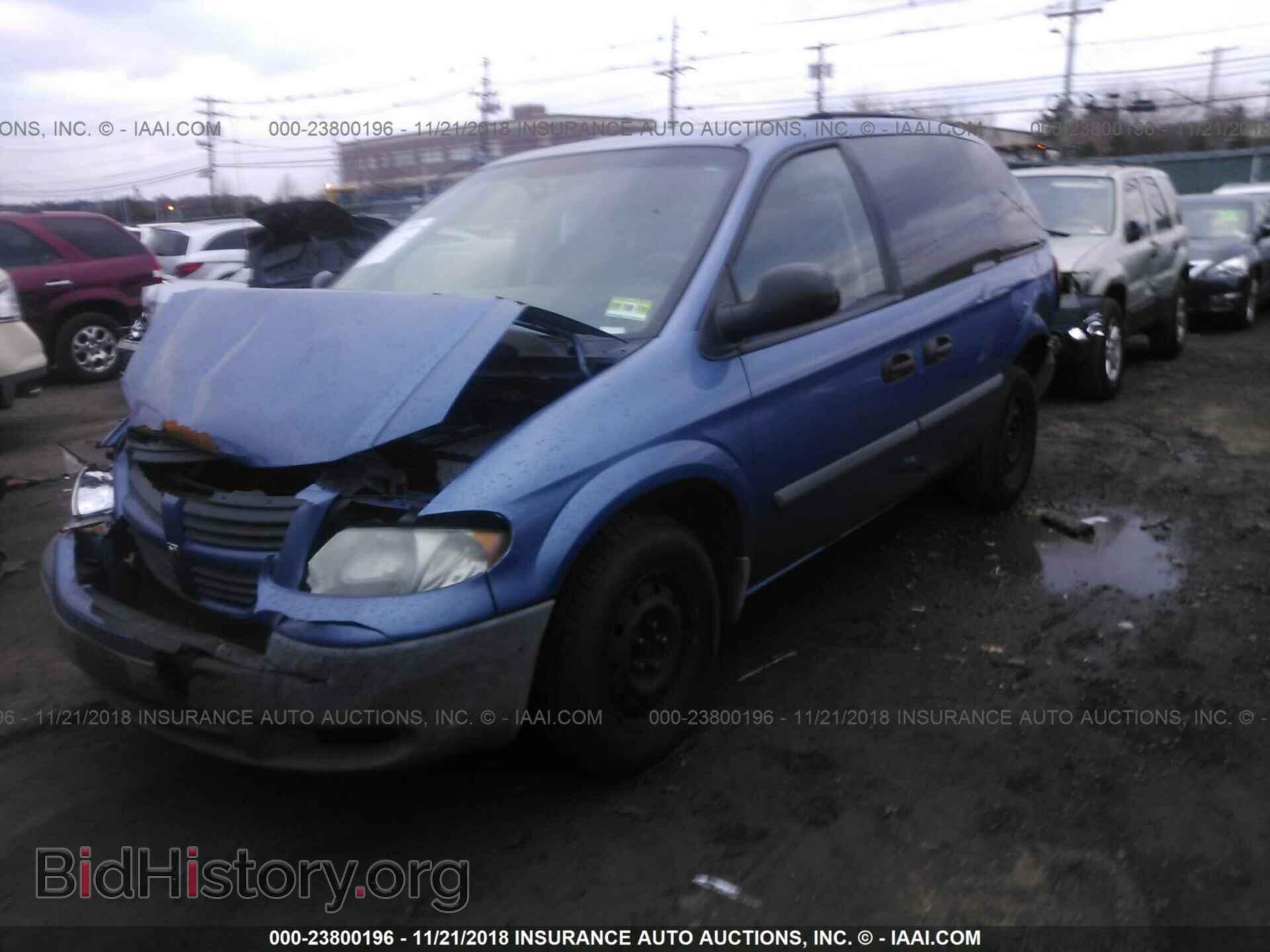2007 DODGE CARAVAN - VIN: 1D4GP25R87B237365 - Фото 2