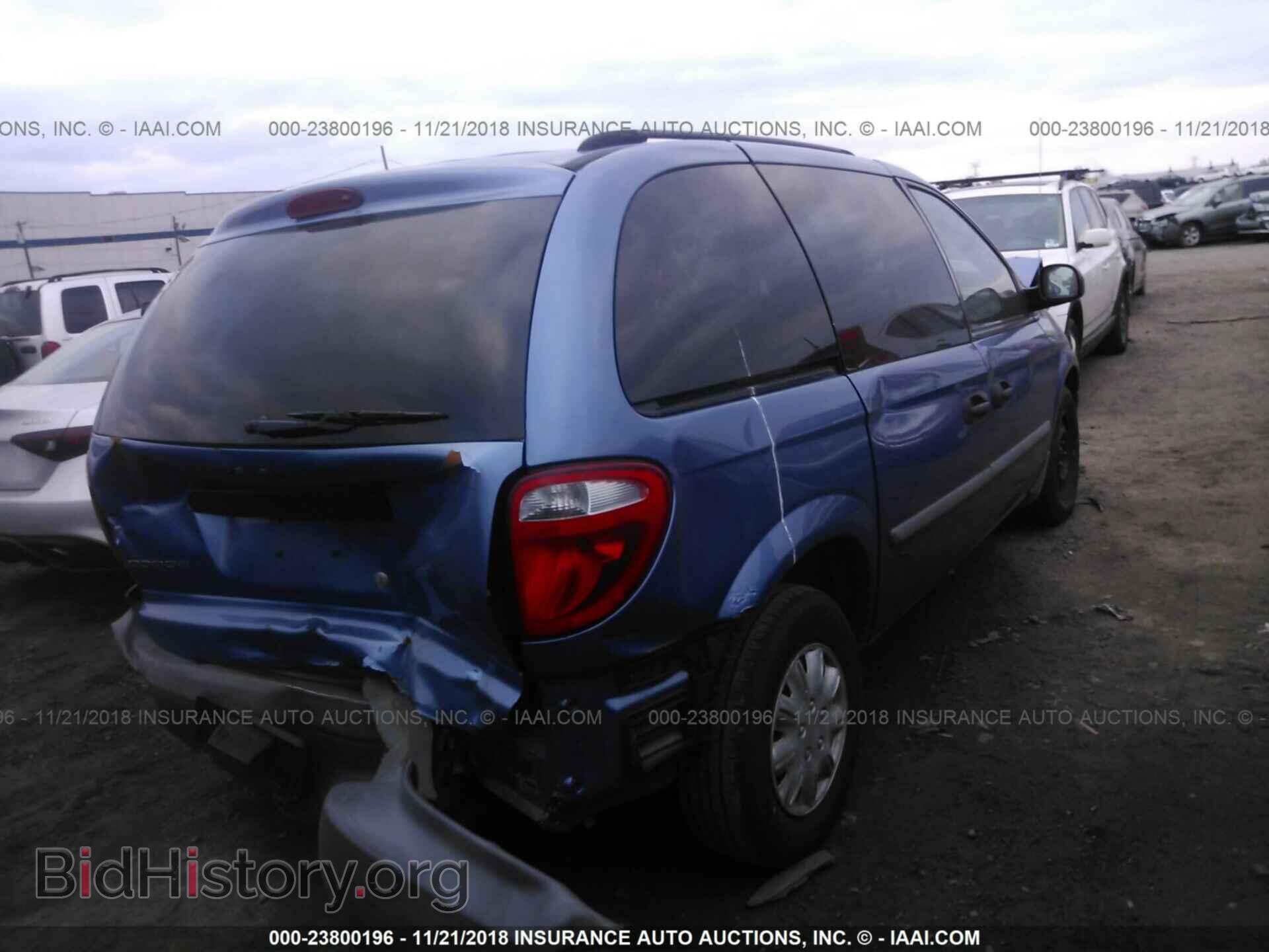2007 DODGE CARAVAN - VIN: 1D4GP25R87B237365 - Фото 4