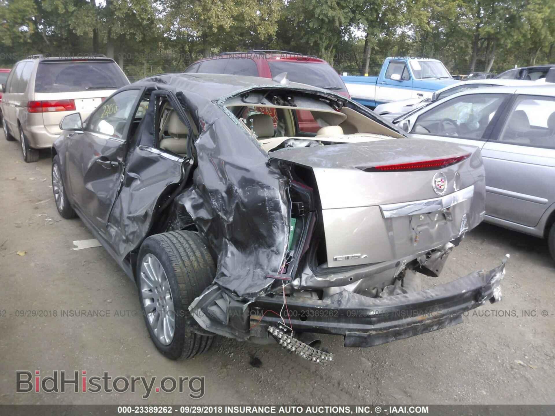 2012 CADILLAC CTS - VIN: 1G6DL5E3XC0141576 - Фото 3