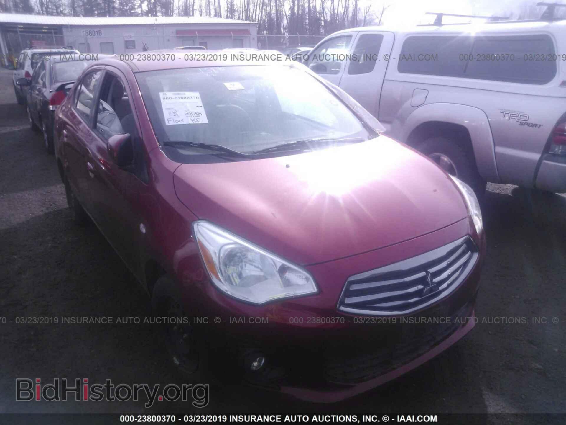 Photo ML32F3FJ2HHF06313 - MITSUBISHI MIRAGE 2017