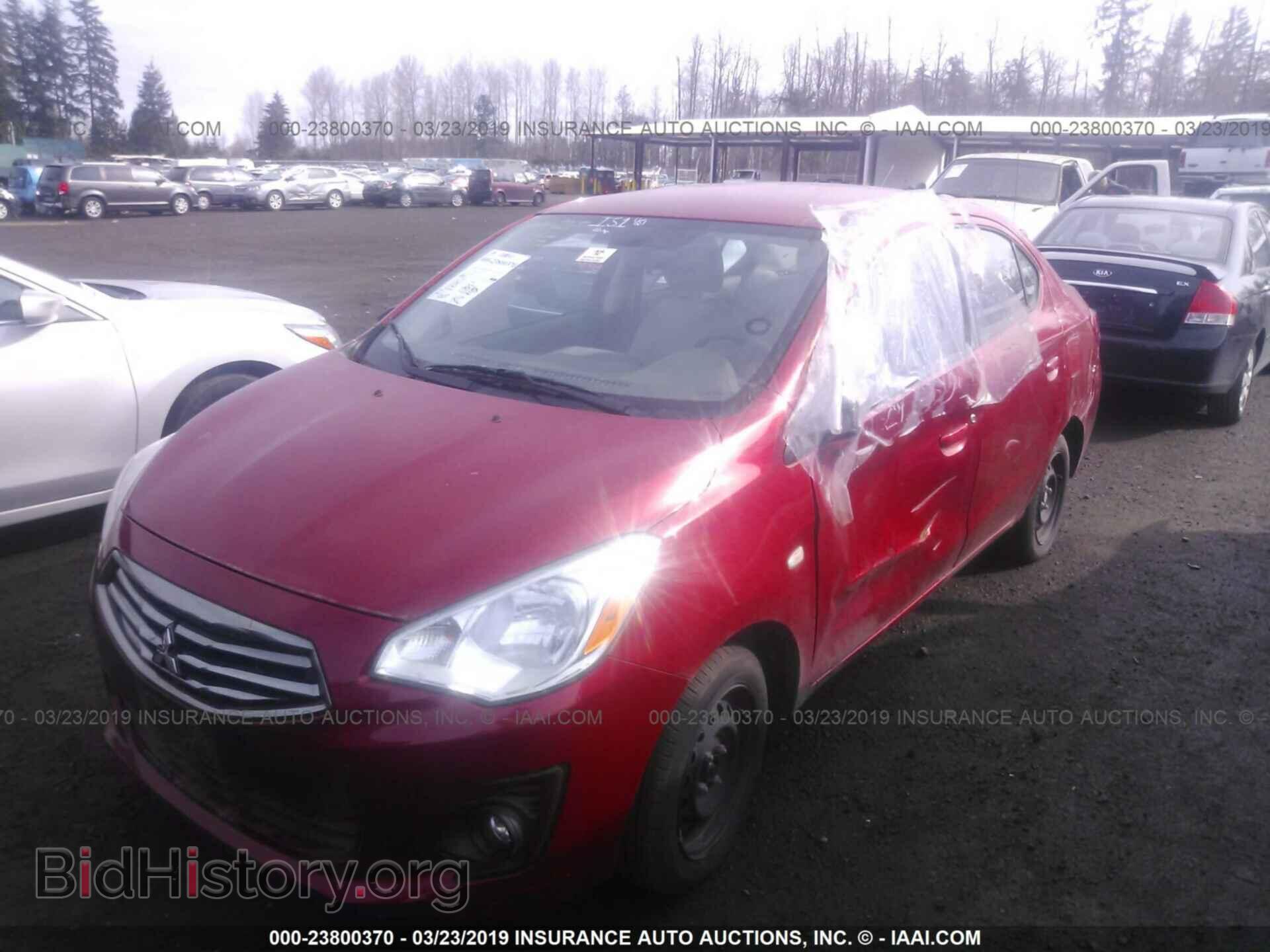 2017 MITSUBISHI MIRAGE - VIN: ML32F3FJ2HHF06313 - Фото 2