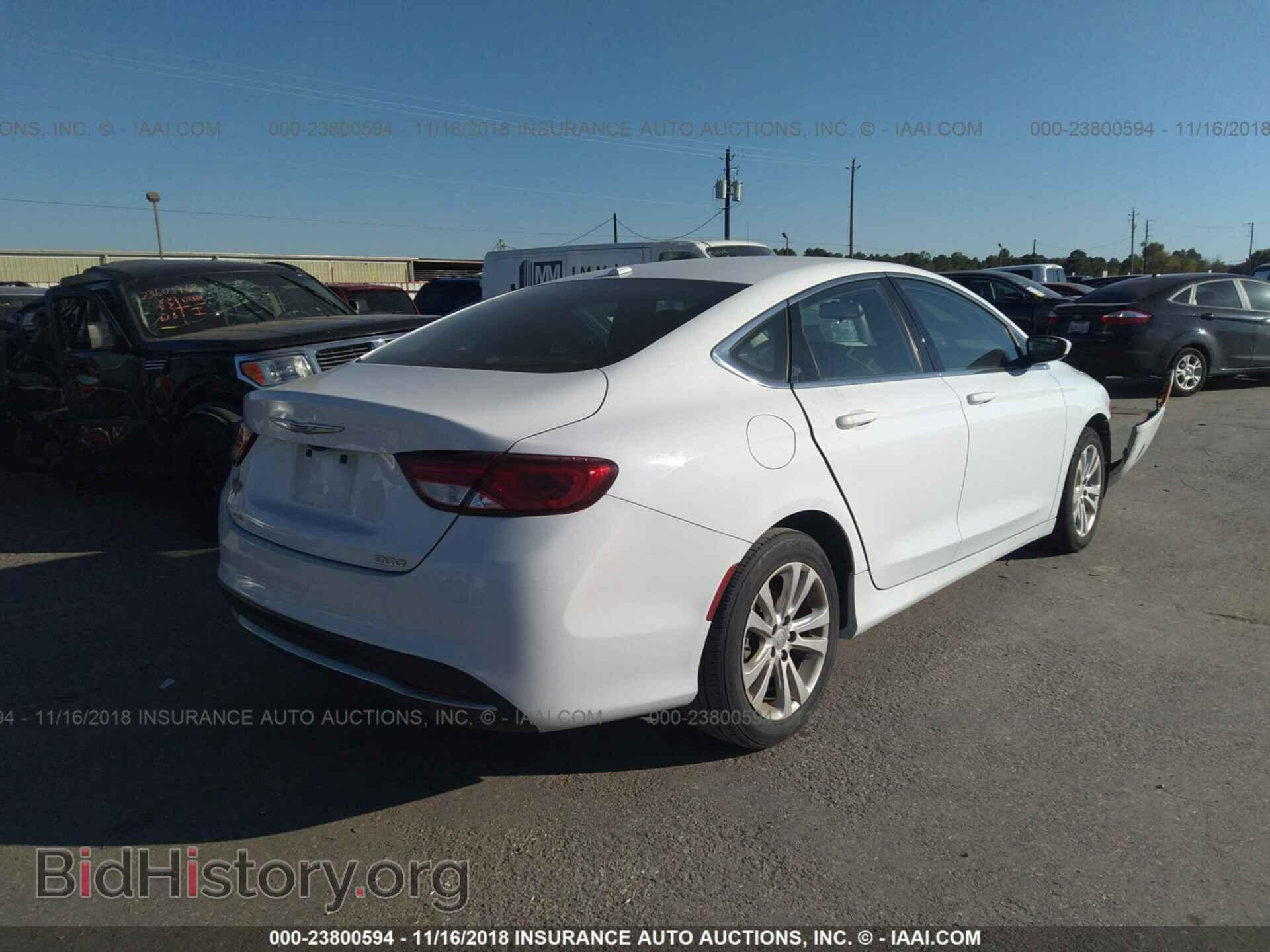 2016 CHRYSLER 200 - VIN: 1C3CCCAB6GN159533 - Фото 4