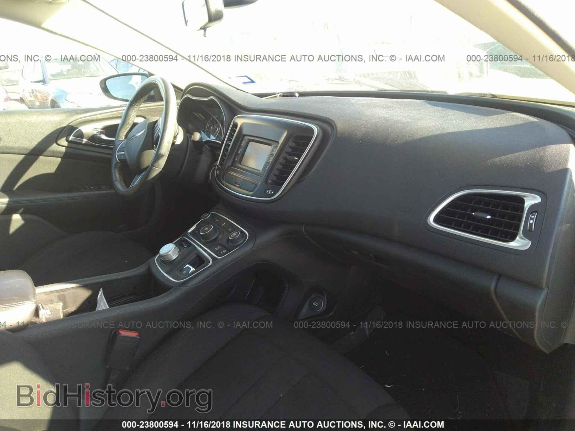 2016 CHRYSLER 200 - VIN: 1C3CCCAB6GN159533 - Фото 5