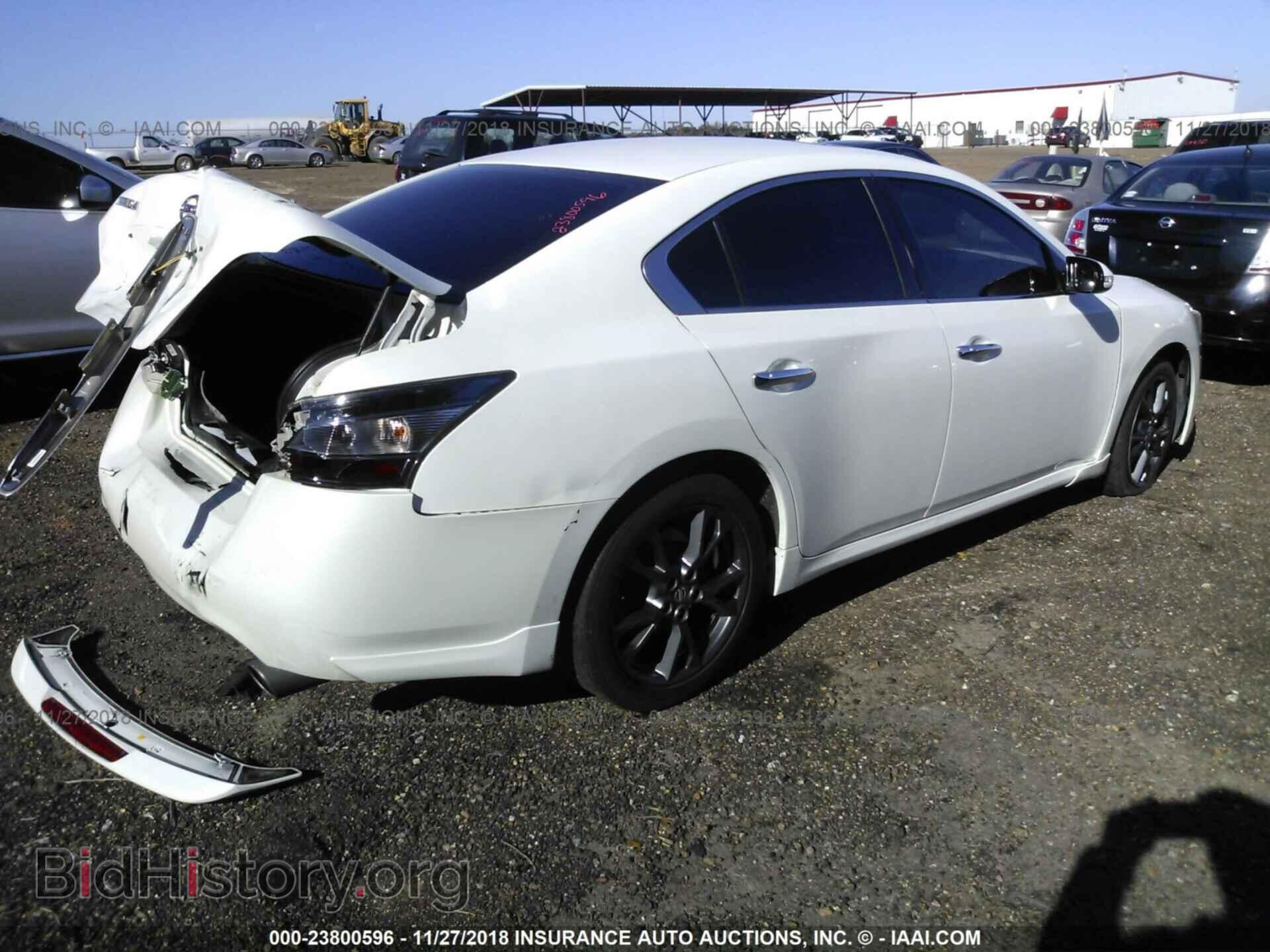 2014 NISSAN MAXIMA - VIN: 1N4AA5AP8EC914082 - Фото 4