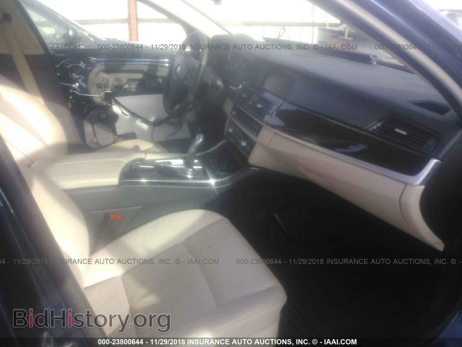 2013 BMW 528 - VIN: WBAXH5C54DD107396 - Фото 5