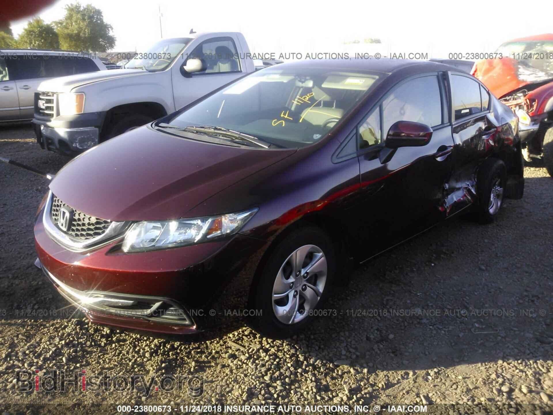 2014 HONDA CIVIC - VIN: 19XFB2F50EE056571 - Photo 2