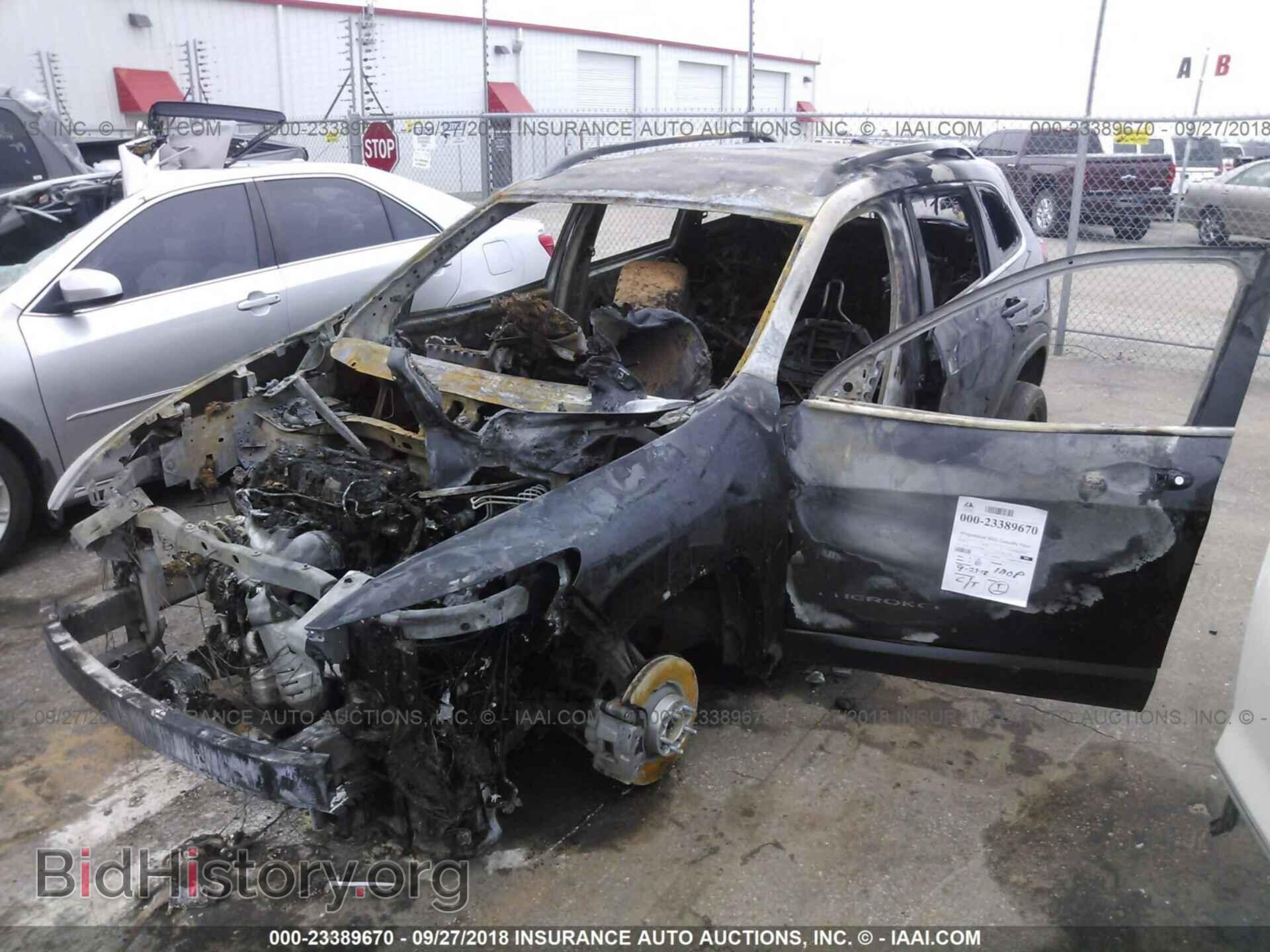 2018 JEEP CHEROKEE - VIN: 1C4PJLLB1JD520096 - Фото 2