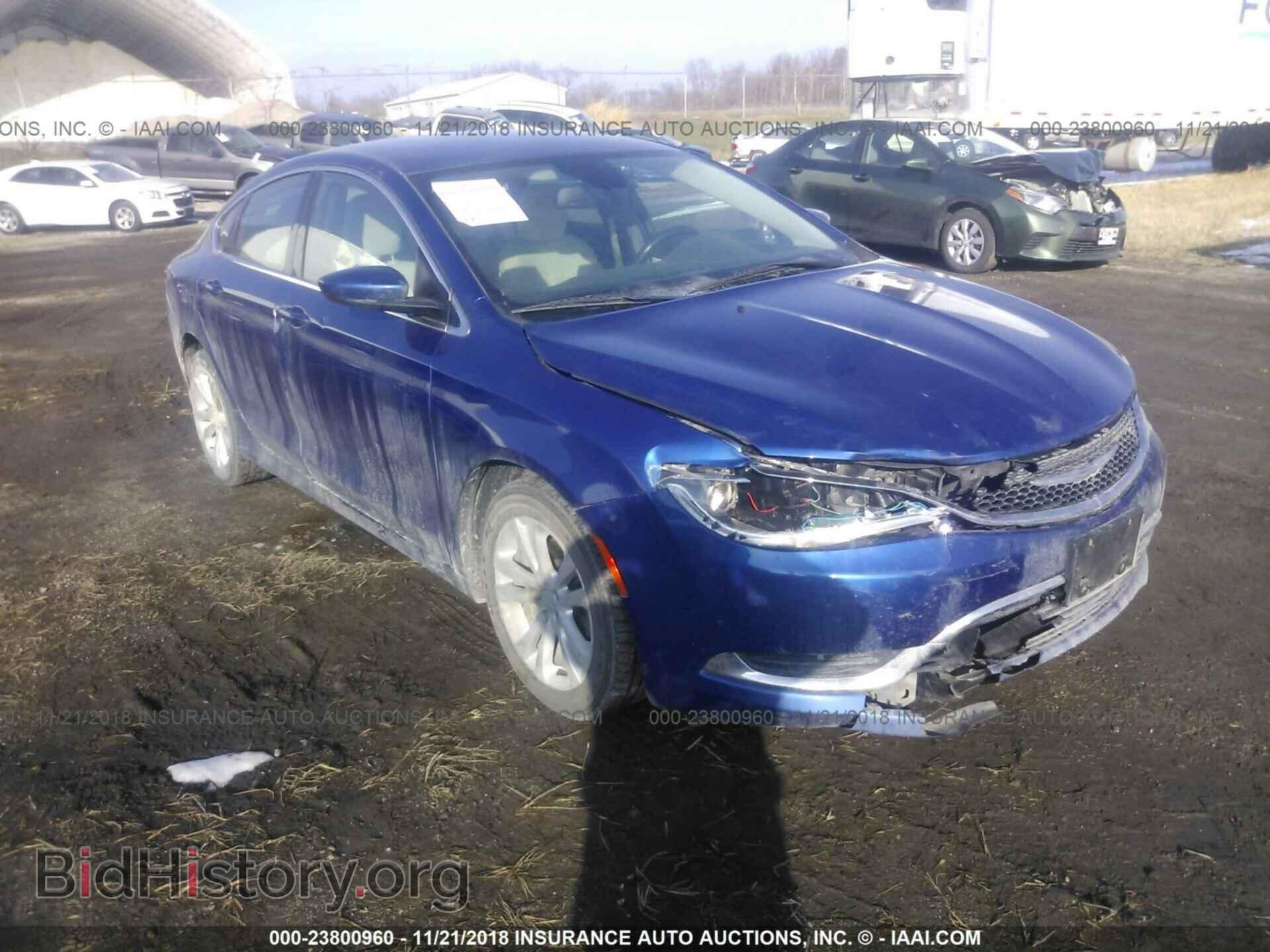 Фотография 1C3CCCAB1FN686667 - Chrysler 200 2015