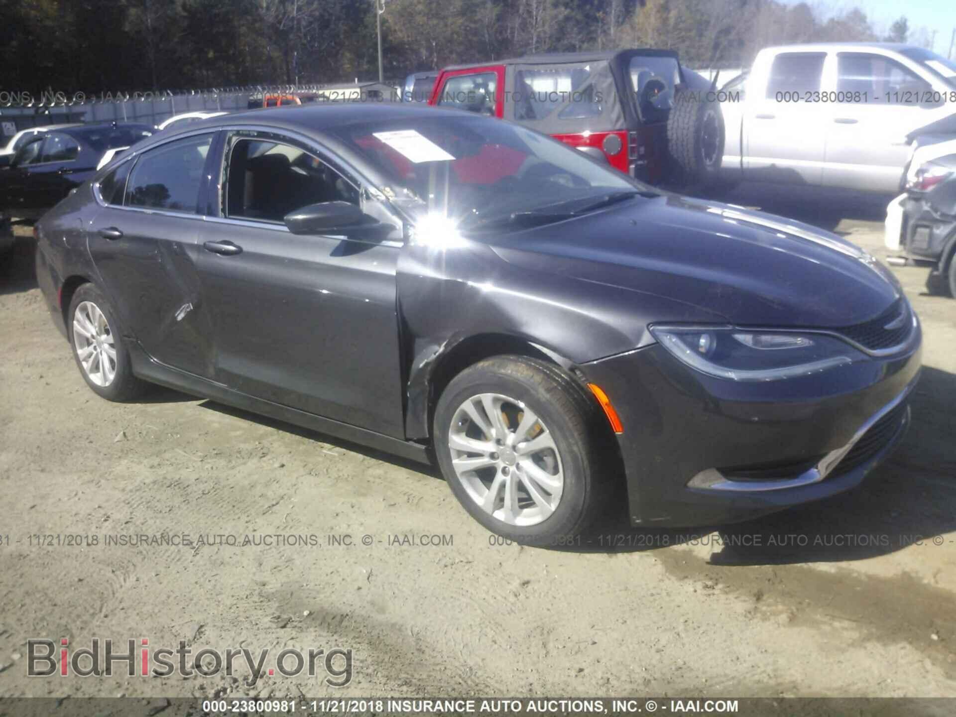 Photo 1C3CCCAB3FN626700 - CHRYSLER 200 2015