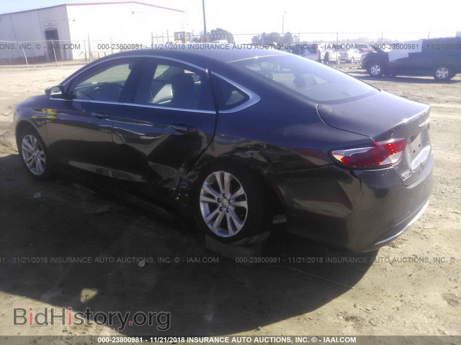 2015 CHRYSLER 200 - VIN: 1C3CCCAB3FN626700 - Photo 3