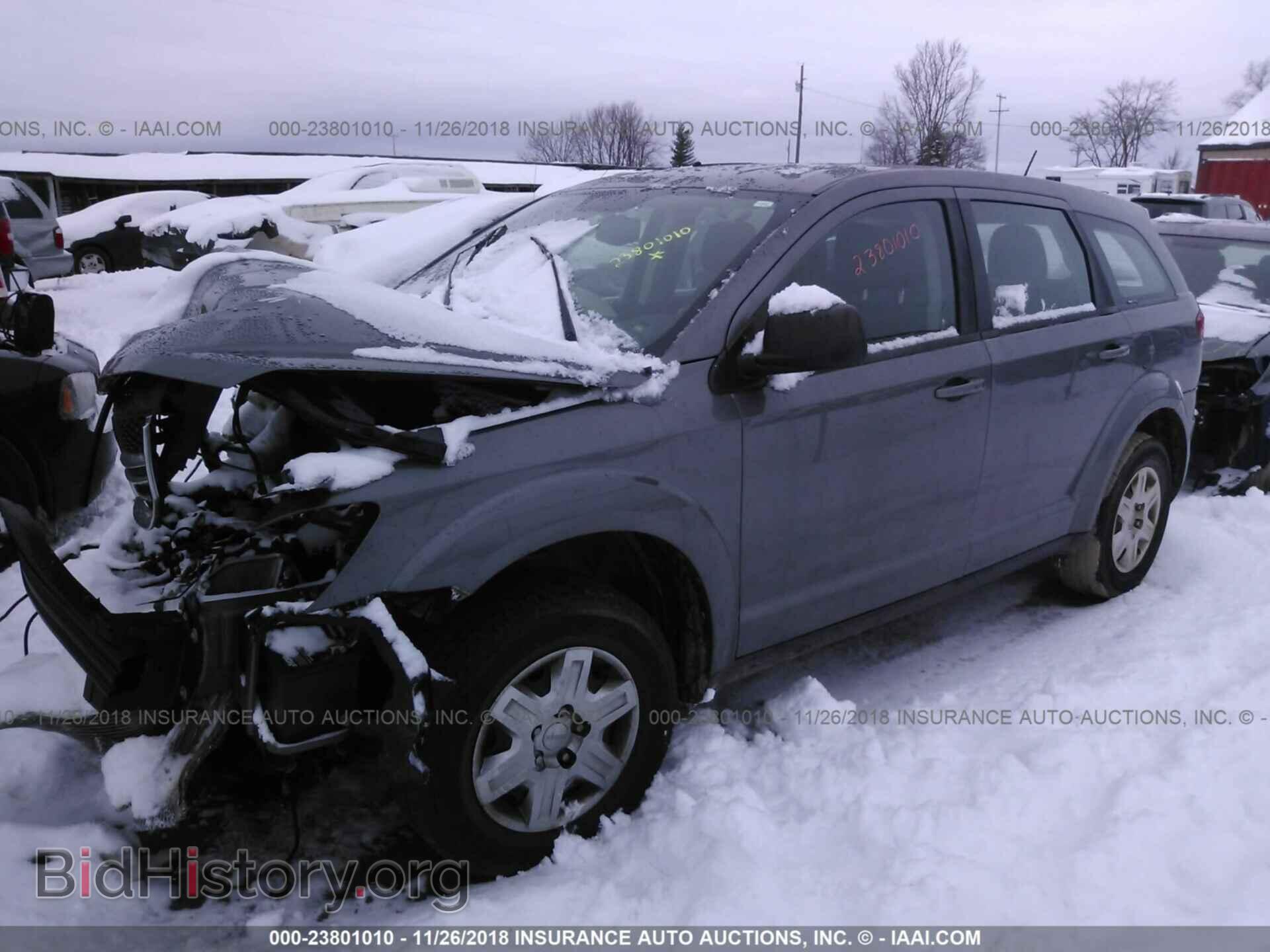 2012 DODGE JOURNEY - VIN: 3C4PDCAB5CT257120 - Фото 2