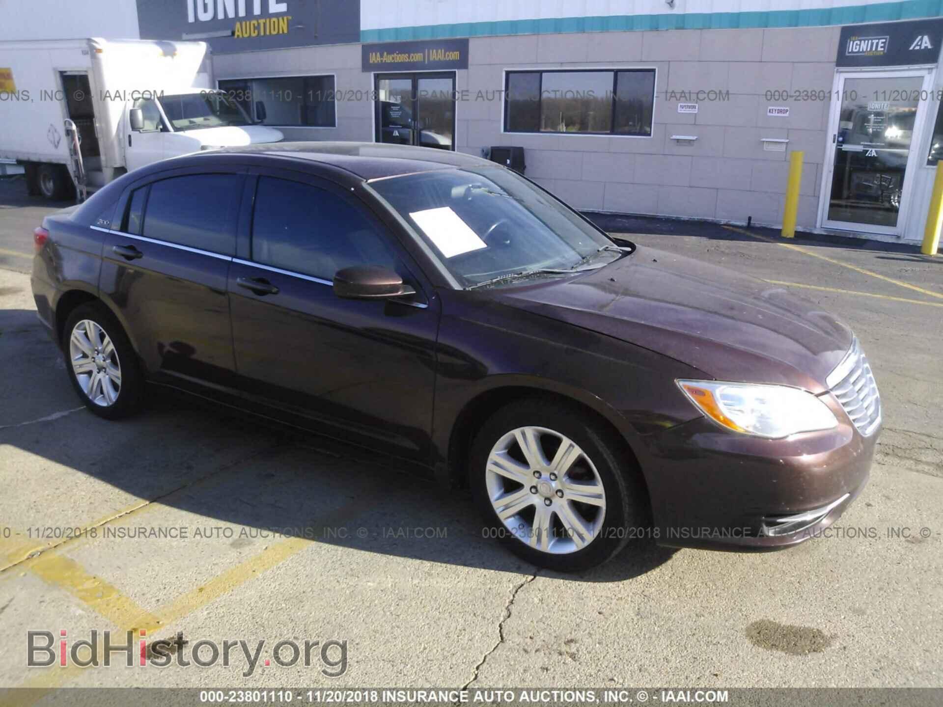 Фотография 1C3CCBBB1CN169650 - Chrysler 200 2012