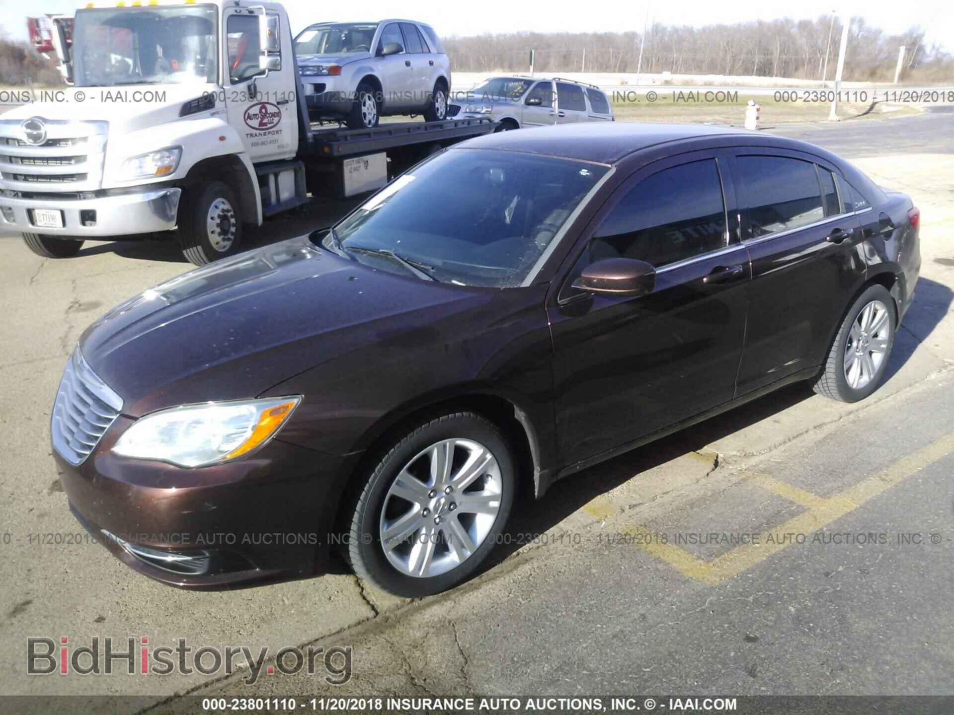 2012 Chrysler 200 - VIN: 1C3CCBBB1CN169650 - Фото 2