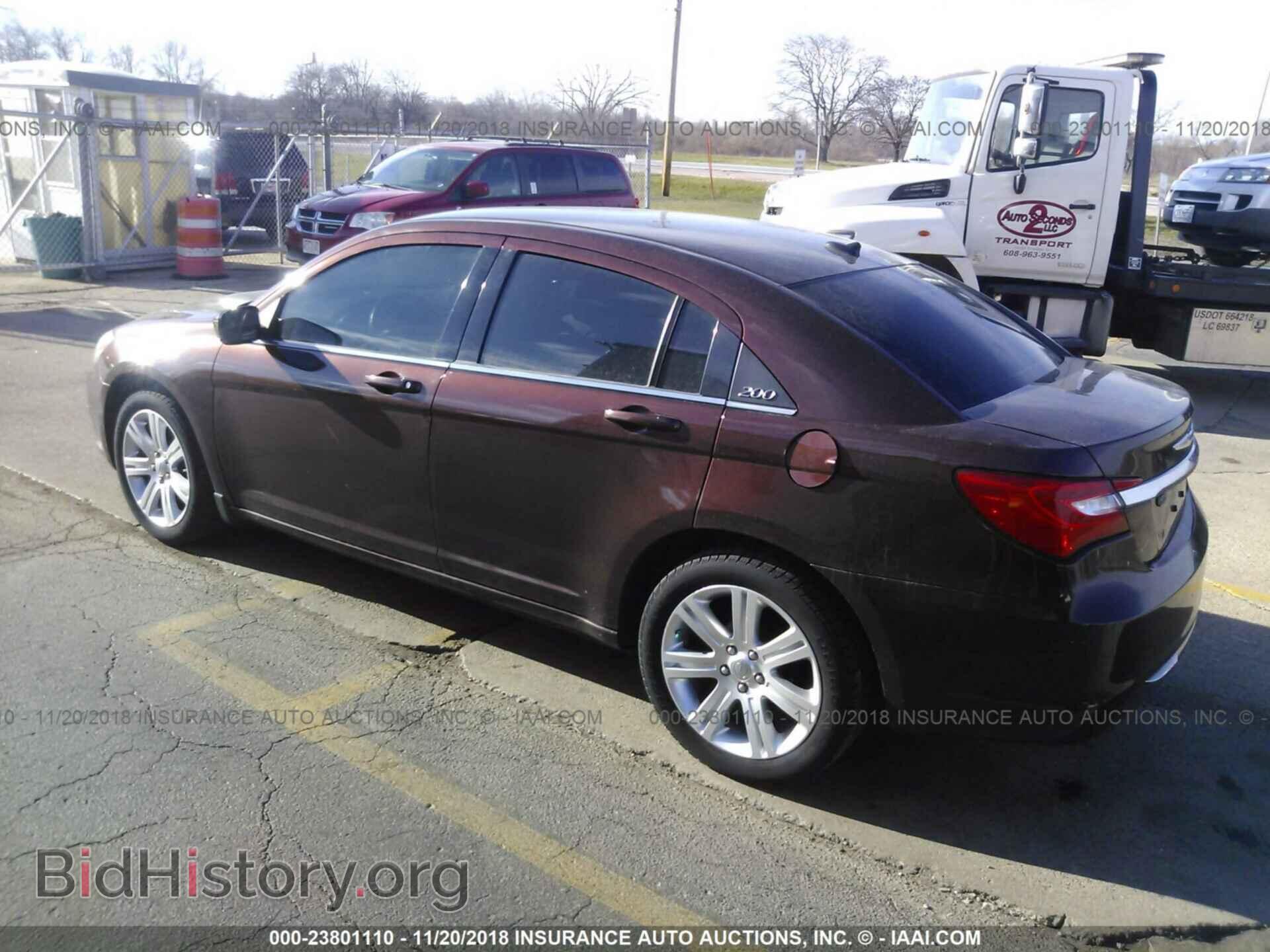 2012 Chrysler 200 - VIN: 1C3CCBBB1CN169650 - Фото 3