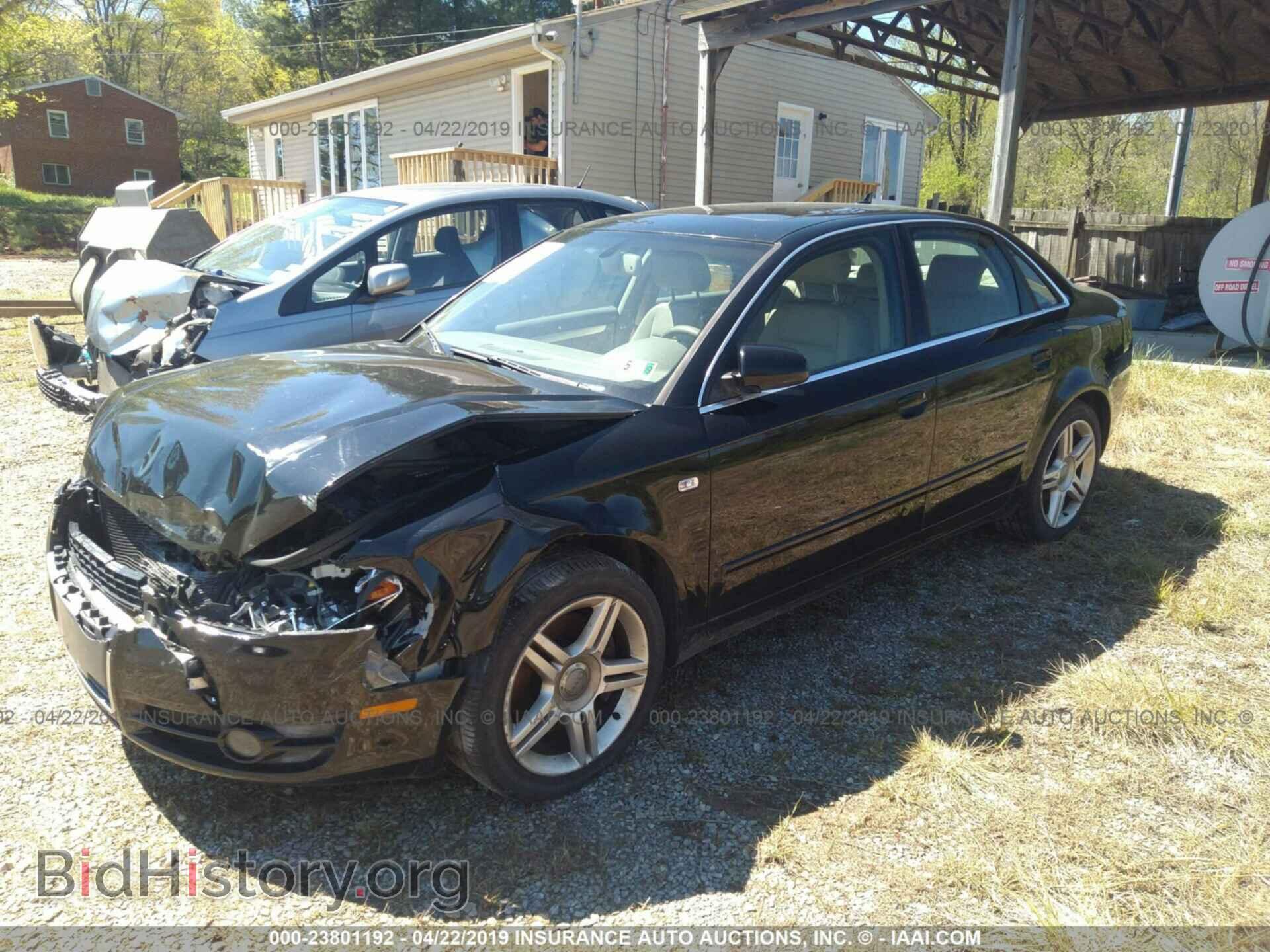 2007 AUDI A4 - VIN: WAUDF78E97A251951 - Фото 2