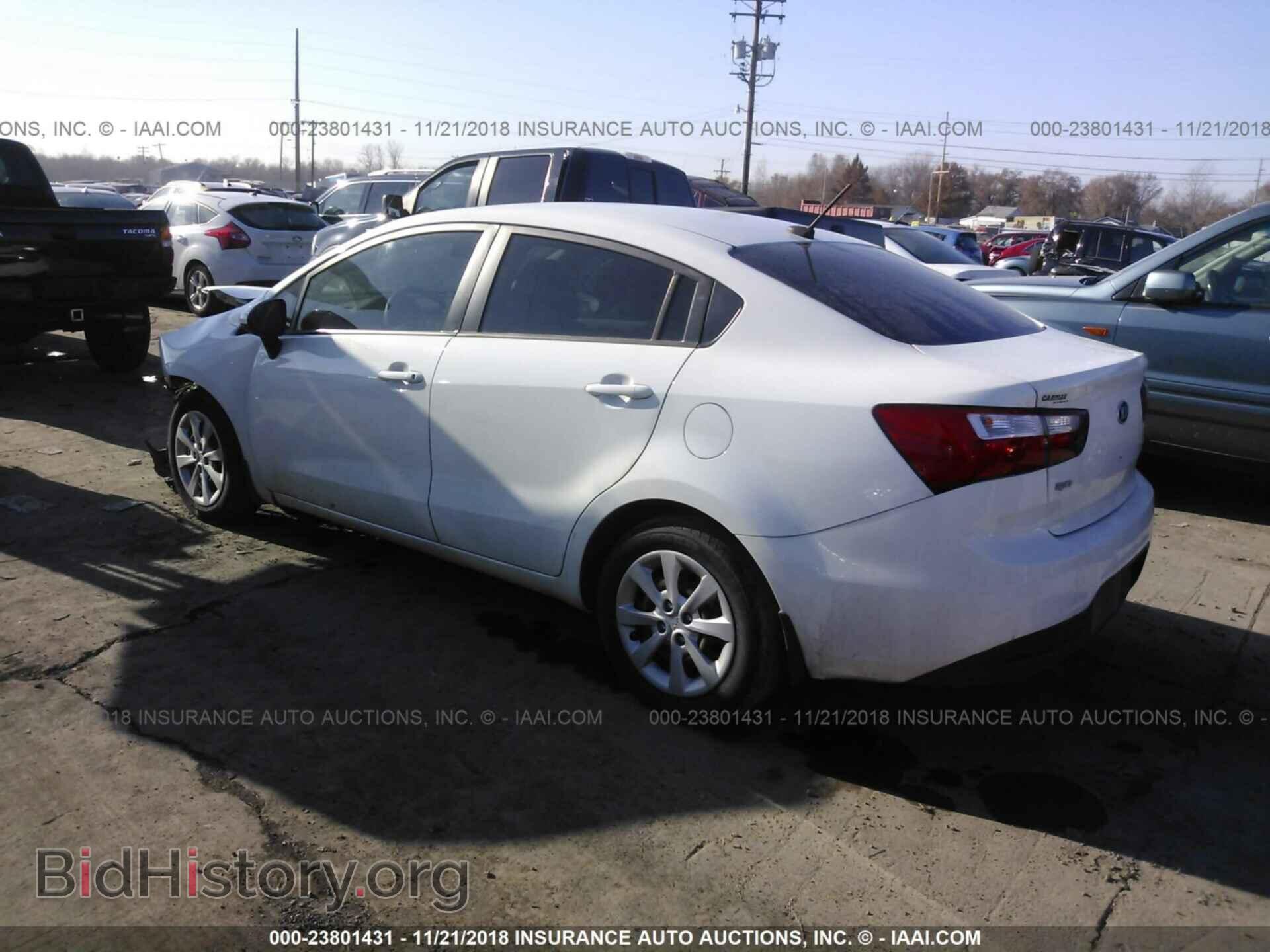 2013 KIA RIO - VIN: KNADM4A33D6172965 - Фото 3