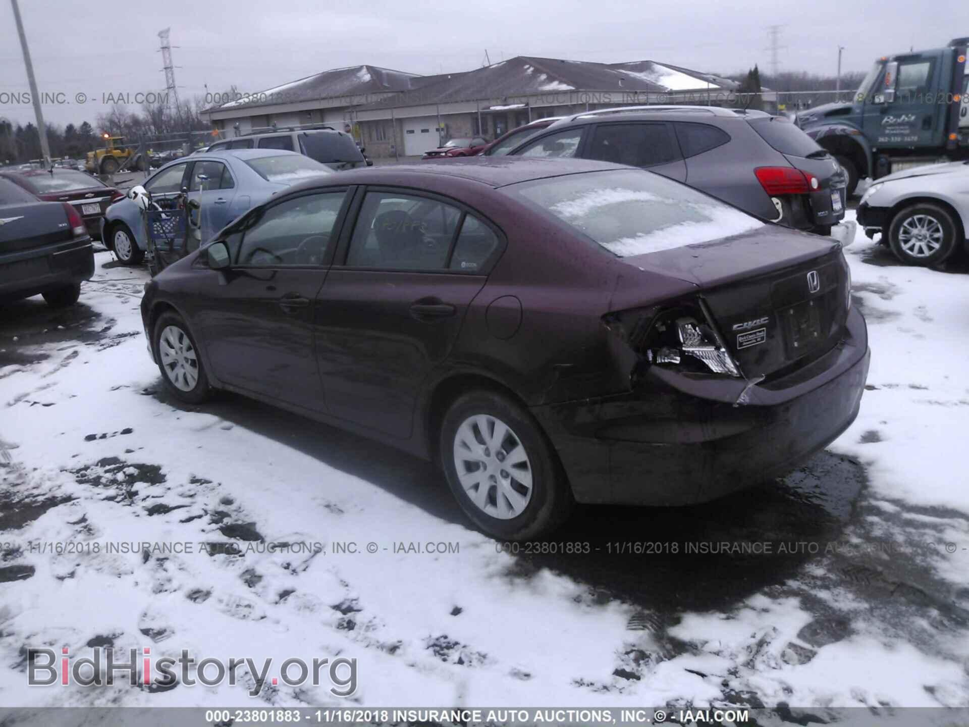 2012 Honda Civic - VIN: 19XFB2F56CE025046 - Фото 3
