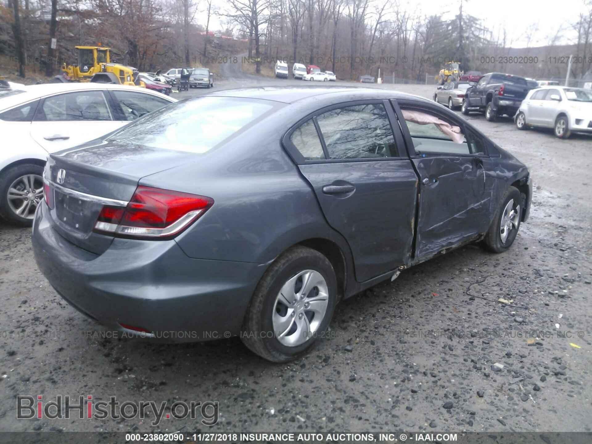 2013 Honda Civic - VIN: 19XFB2F52DE279144 - Фото 4
