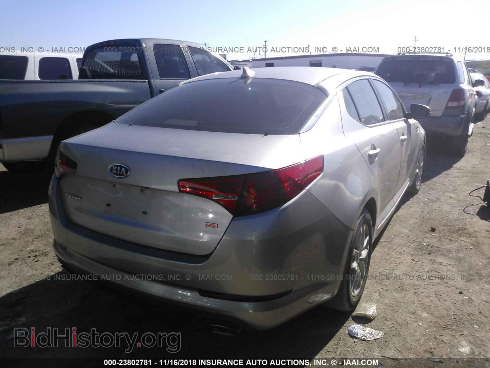 2011 Kia Optima - VIN: KNAGM4A76B5086942 - Фото 4