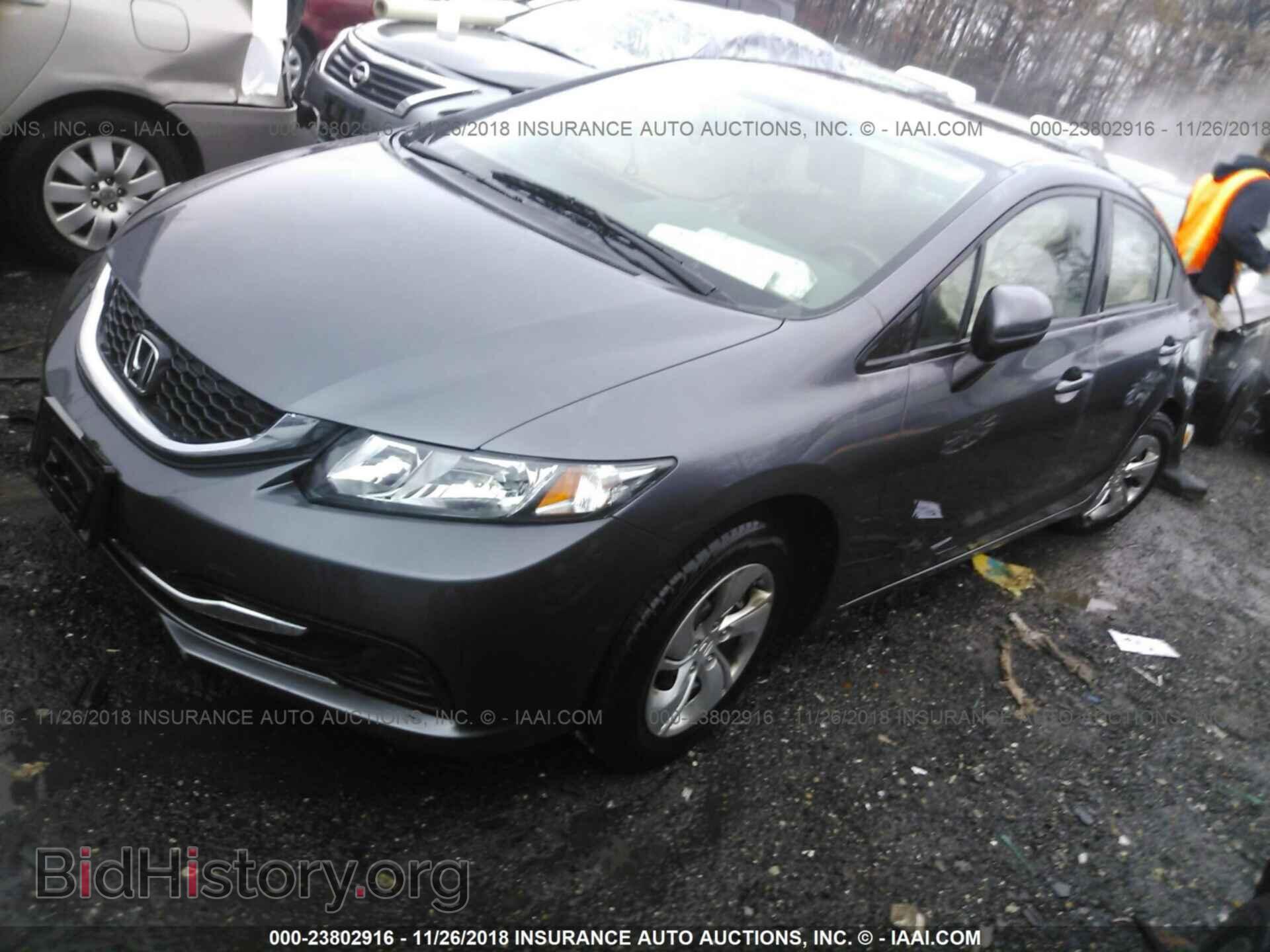2014 HONDA CIVIC - VIN: 19XFB2F5XEE205956 - Фото 2