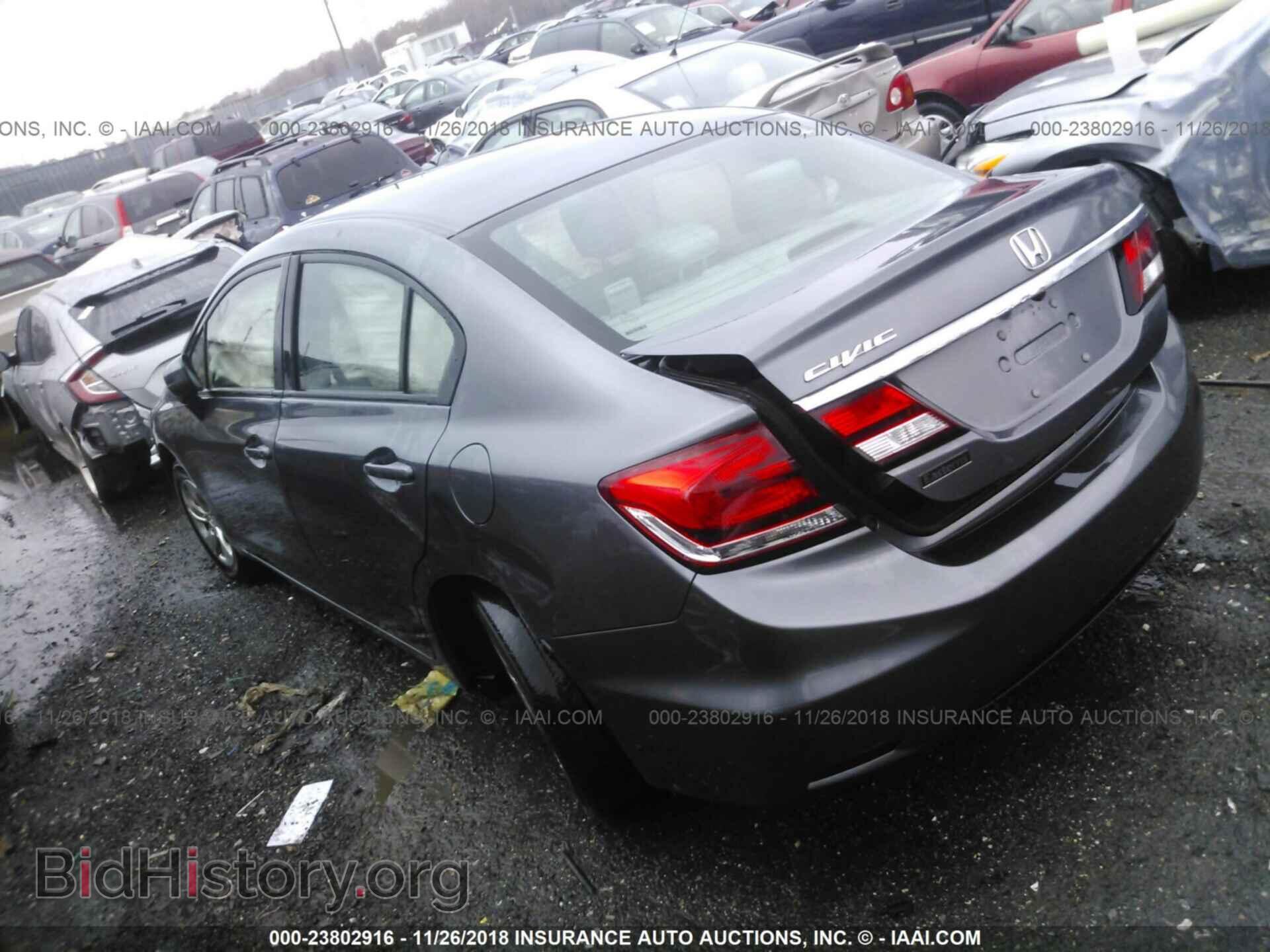 2014 HONDA CIVIC - VIN: 19XFB2F5XEE205956 - Фото 3