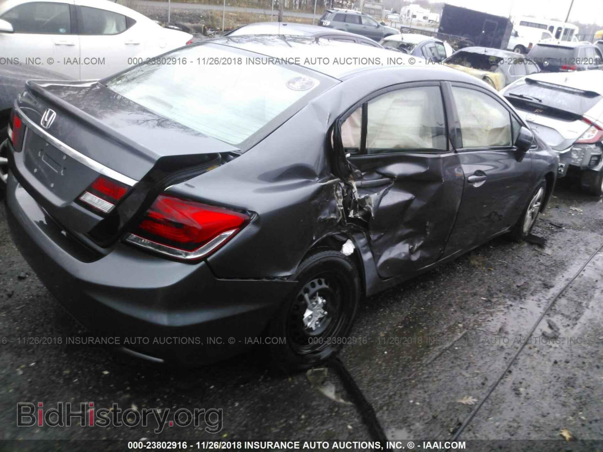 2014 HONDA CIVIC - VIN: 19XFB2F5XEE205956 - Фото 4