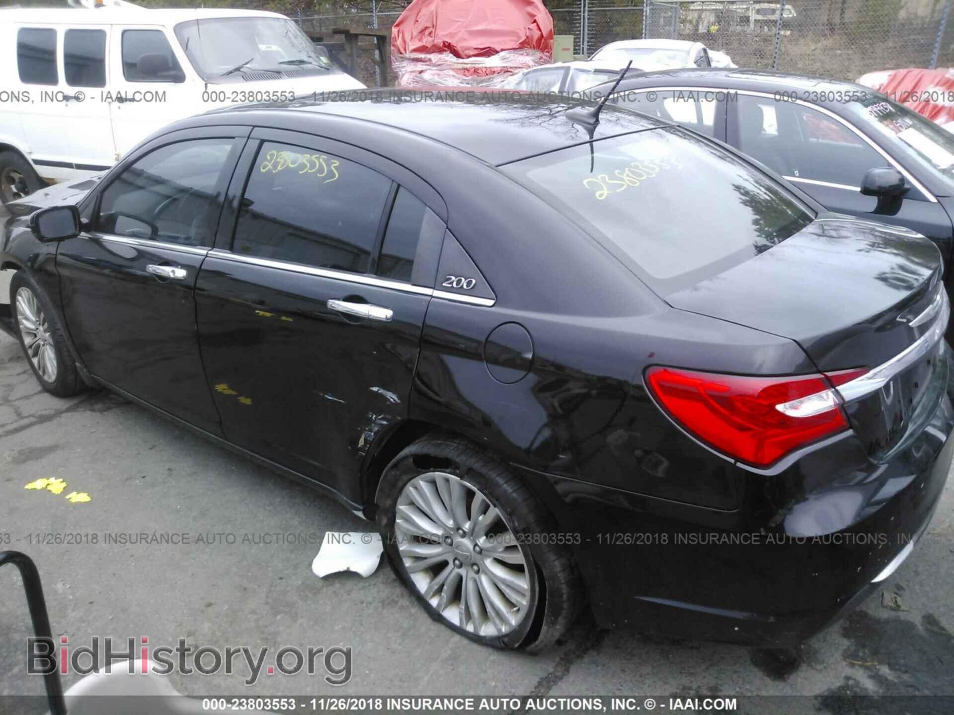 2012 CHRYSLER 200 - VIN: 1C3CCBCB7CN304449 - Photo 3