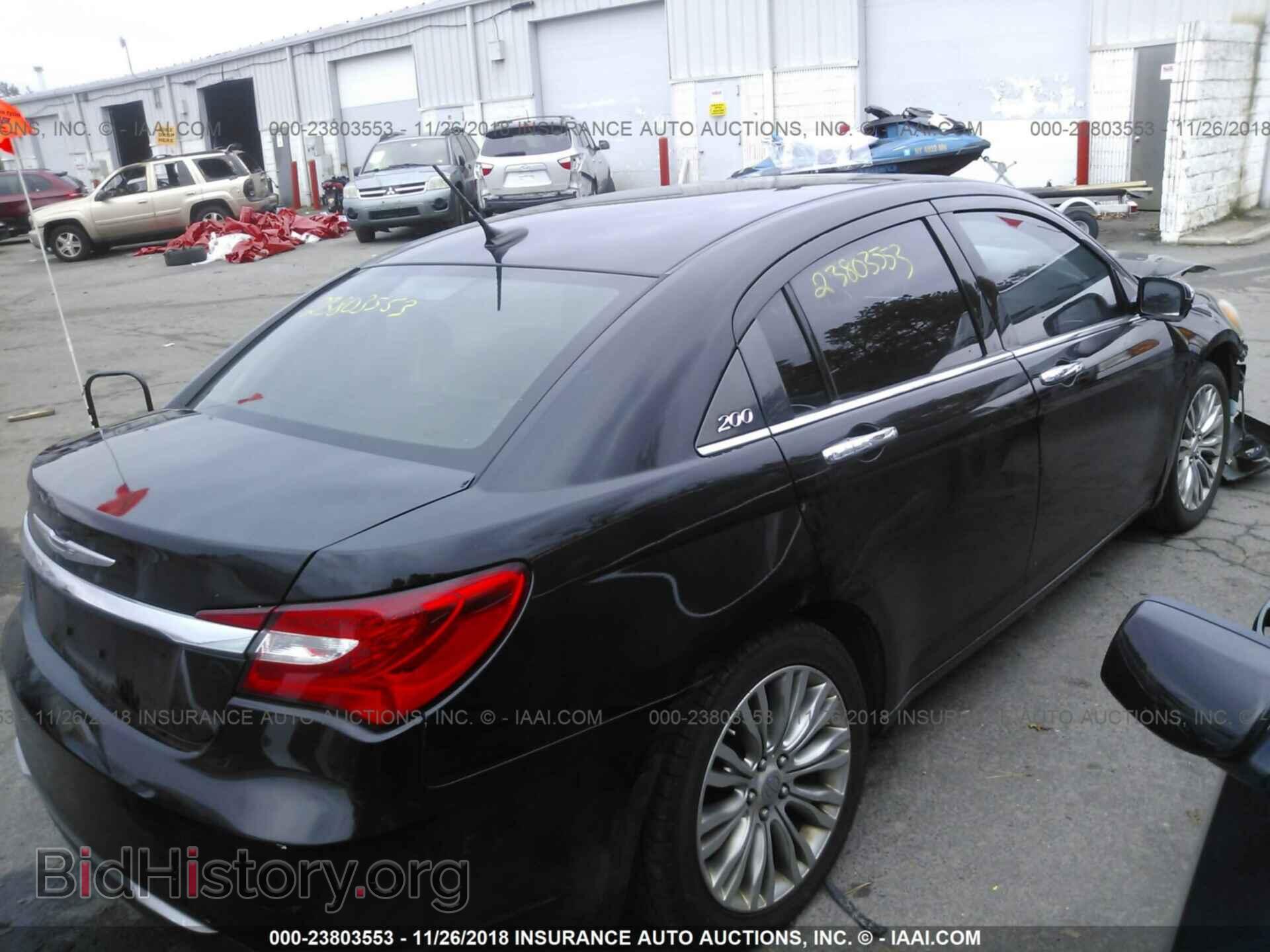 2012 CHRYSLER 200 - VIN: 1C3CCBCB7CN304449 - Photo 4