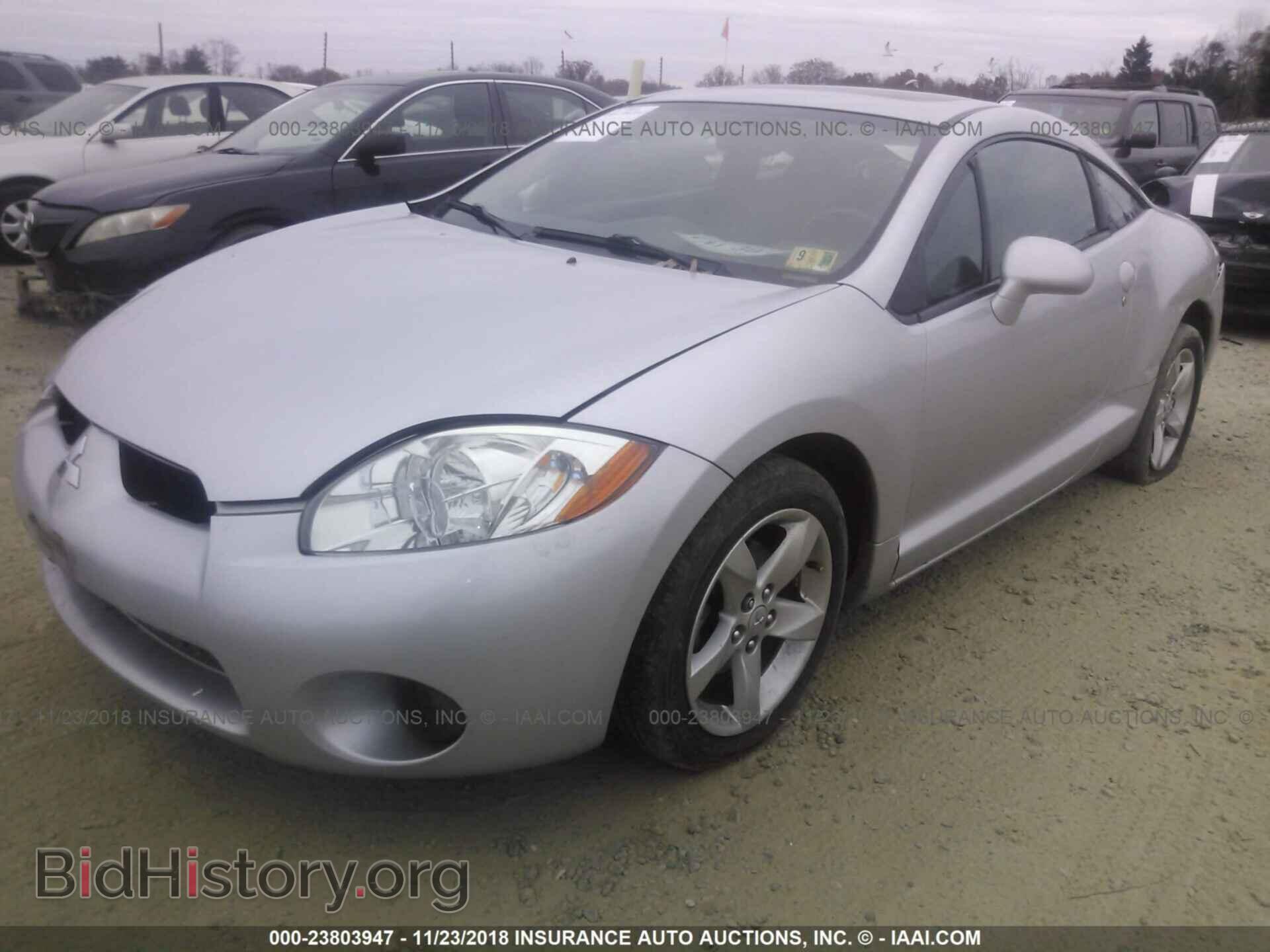 2007 MITSUBISHI ECLIPSE - VIN: 4A3AK24F07E026066 - Photo 2