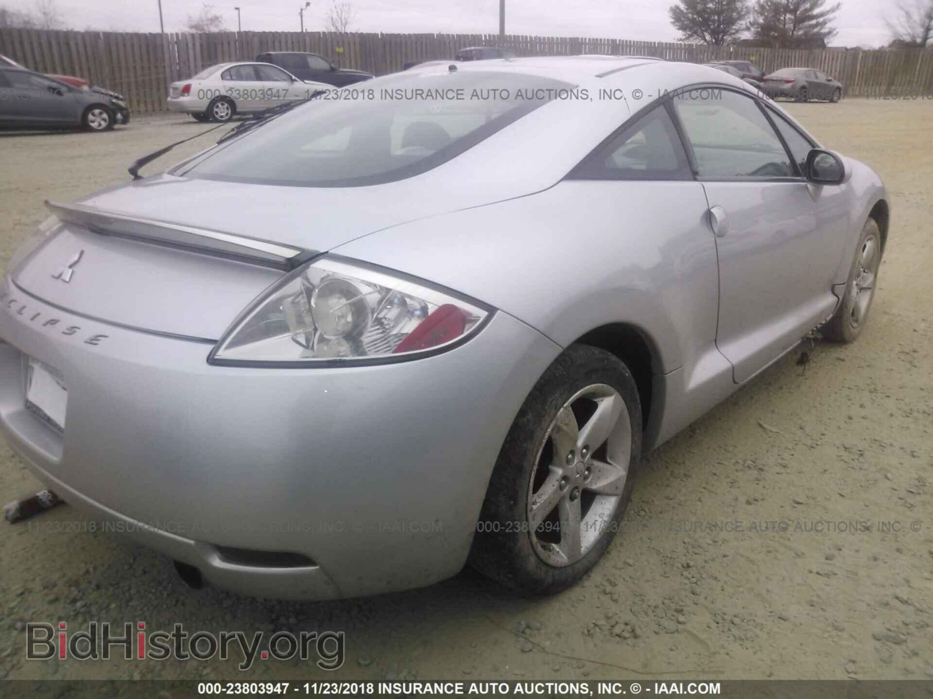 2007 MITSUBISHI ECLIPSE - VIN: 4A3AK24F07E026066 - Photo 4