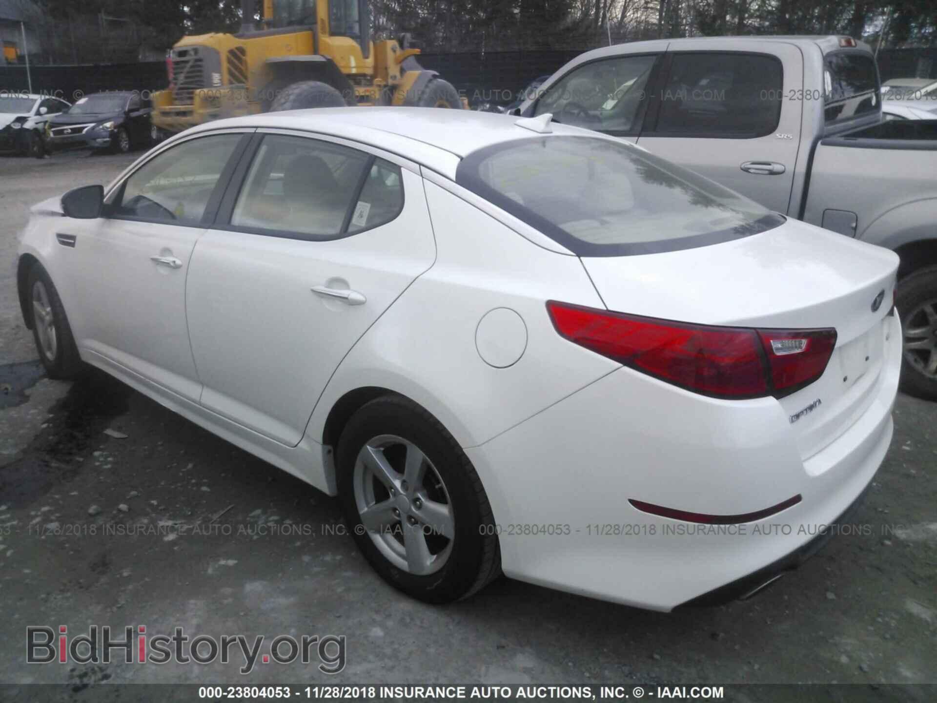 2015 KIA OPTIMA - VIN: KNAGM4A74F5586510 - Photo 3