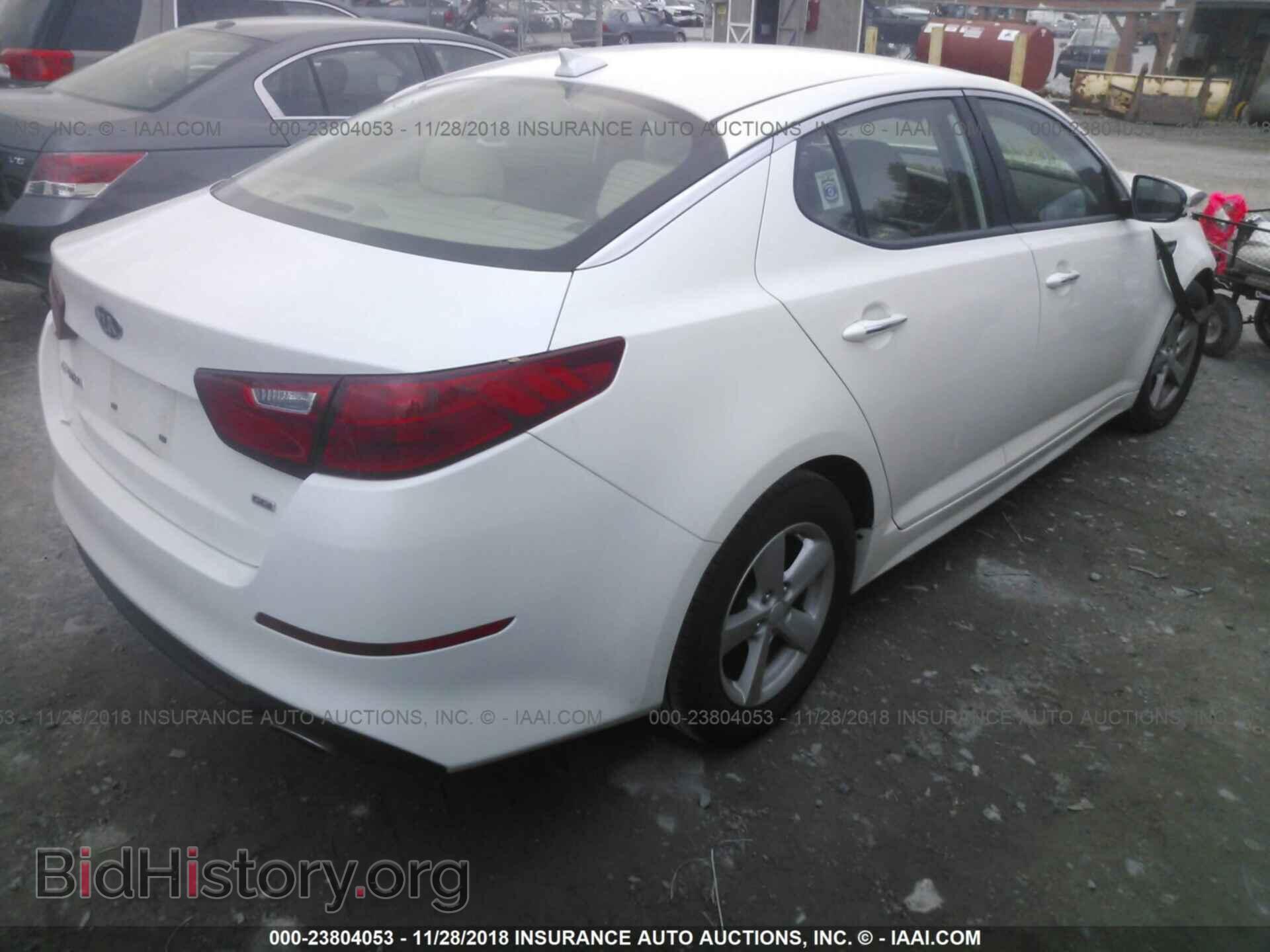 2015 KIA OPTIMA - VIN: KNAGM4A74F5586510 - Photo 4