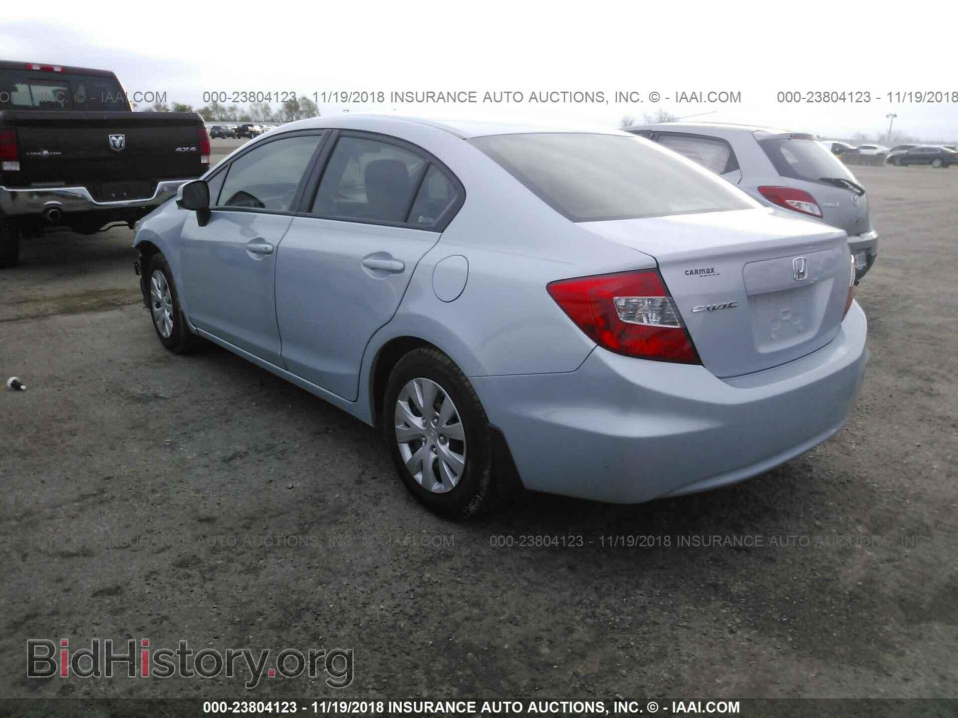 2012 HONDA CIVIC - VIN: 2HGFB2F57CH559291 - Фото 3
