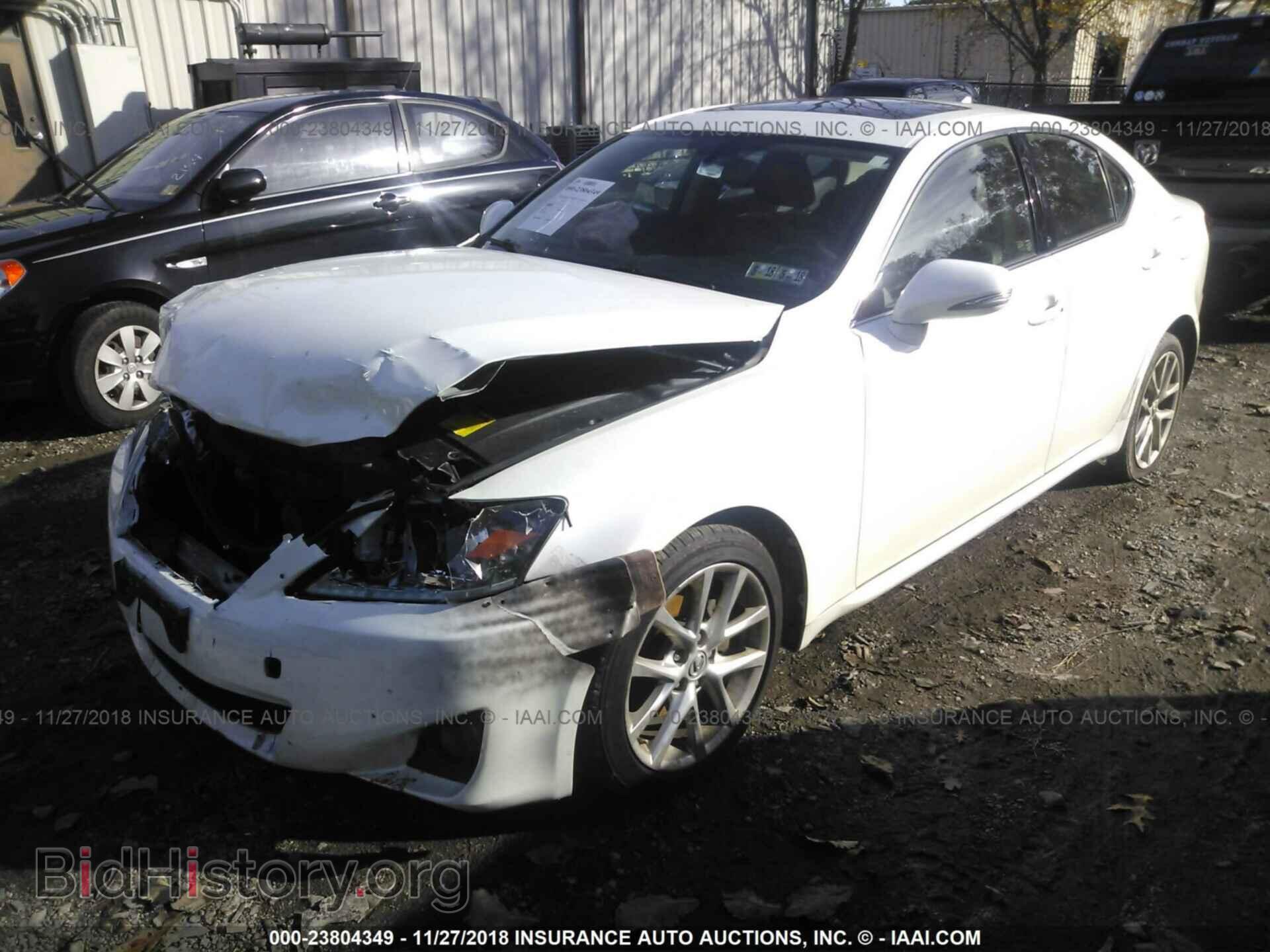 2012 LEXUS IS - VIN: JTHCF5C23C5059894 - Photo 2