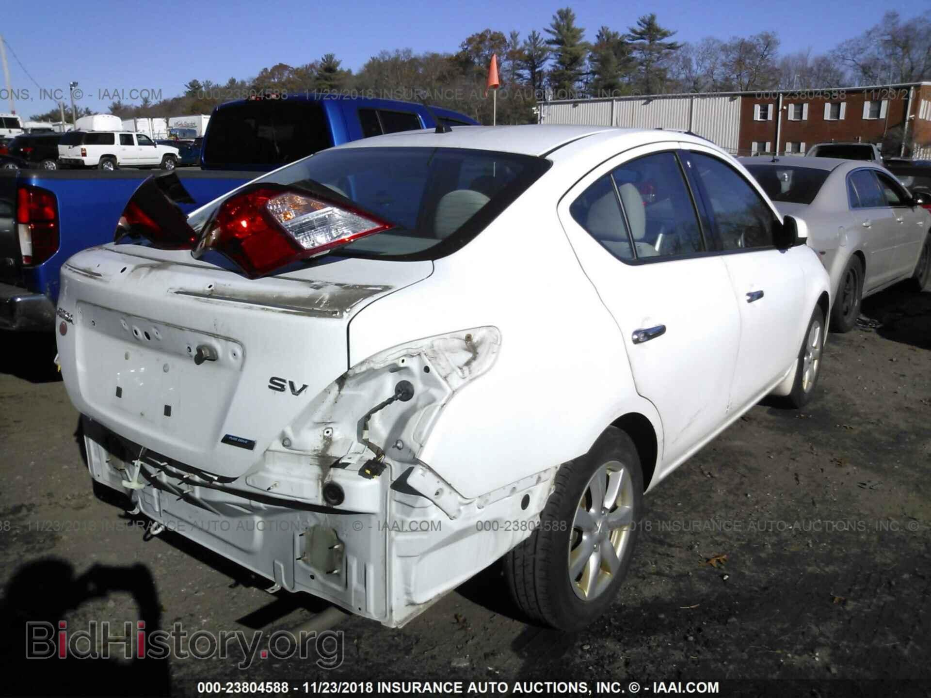 2014 NISSAN VERSA - VIN: 3N1CN7AP1EL845214 - Фото 4