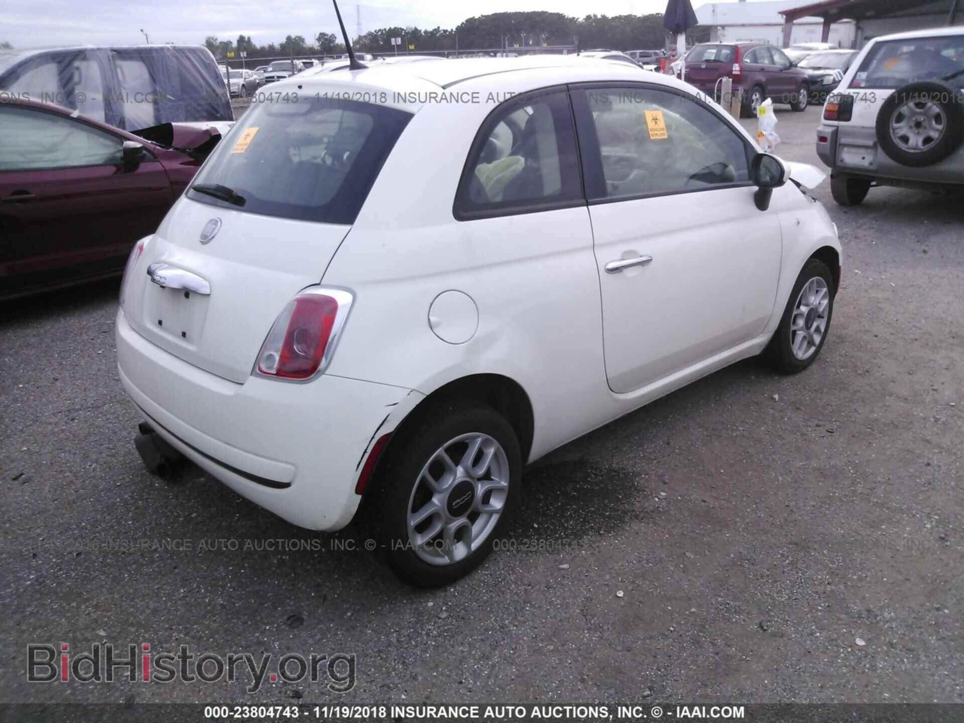 2012 FIAT 500 - VIN: 3C3CFFAR0CT124759 - Photo 4