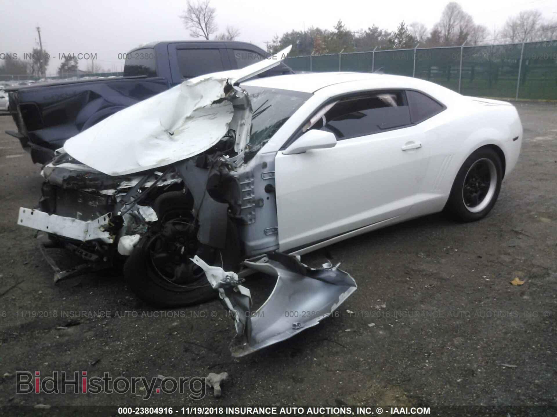 2012 CHEVROLET CAMARO - VIN: 2G1FA1E30C9140620 - Фото 2
