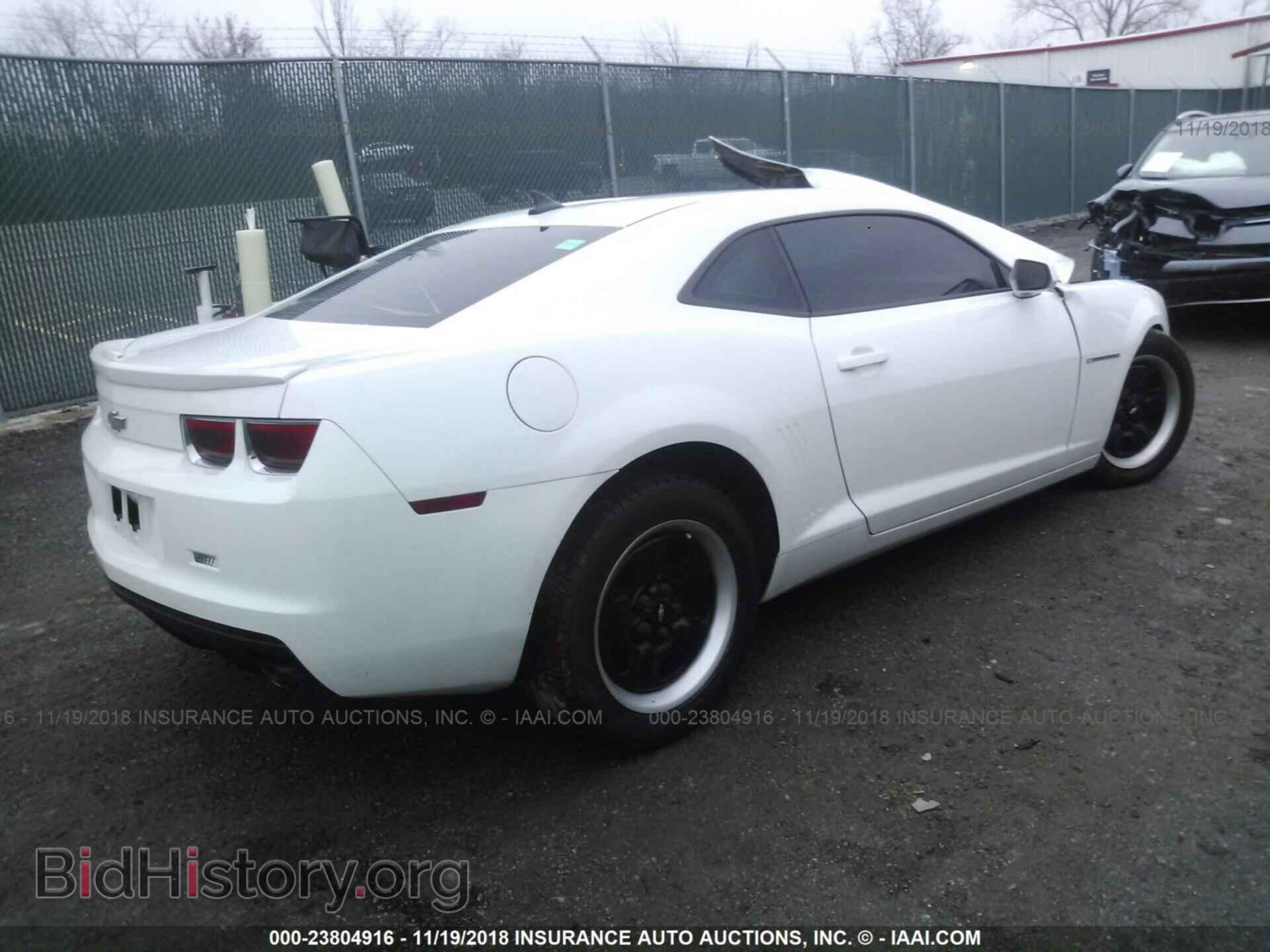 2012 CHEVROLET CAMARO - VIN: 2G1FA1E30C9140620 - Фото 4