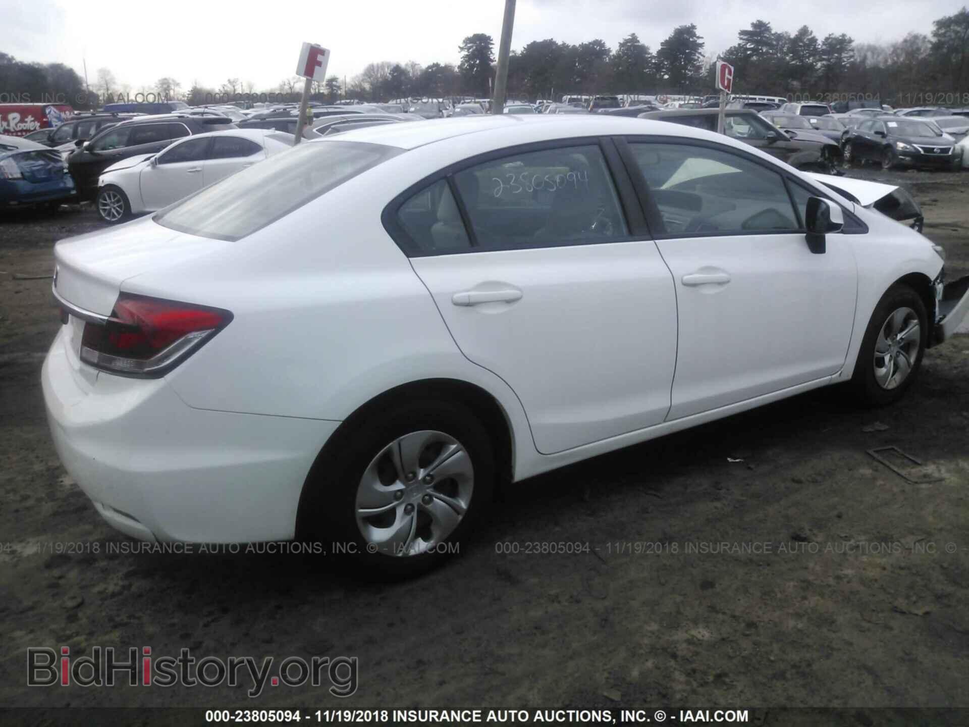 2013 Honda Civic - VIN: 19XFB2F59DE216896 - Фото 4
