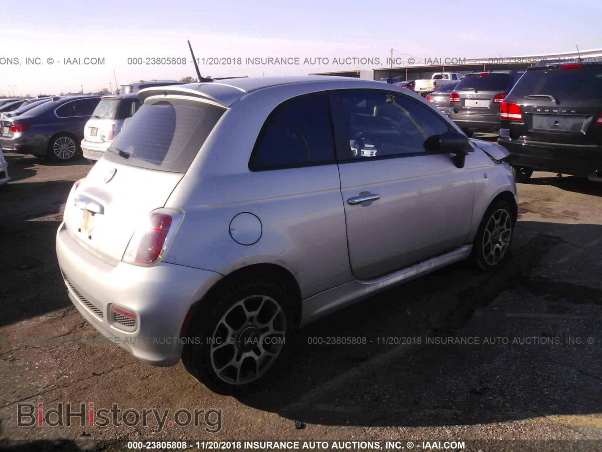 2012 Fiat 500 - VIN: 3C3CFFBR3CT360773 - Фото 4