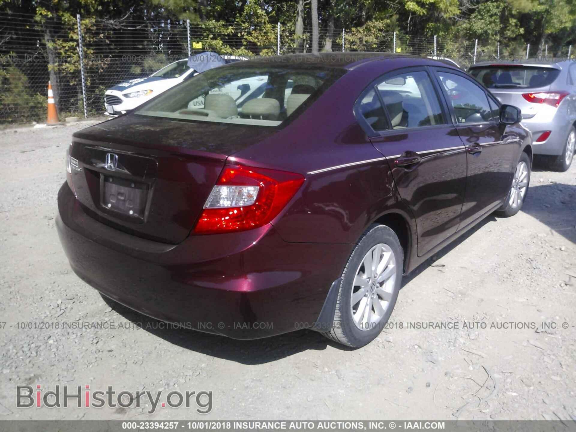 2012 HONDA CIVIC - VIN: 19XFB2F94CE000553 - Photo 4