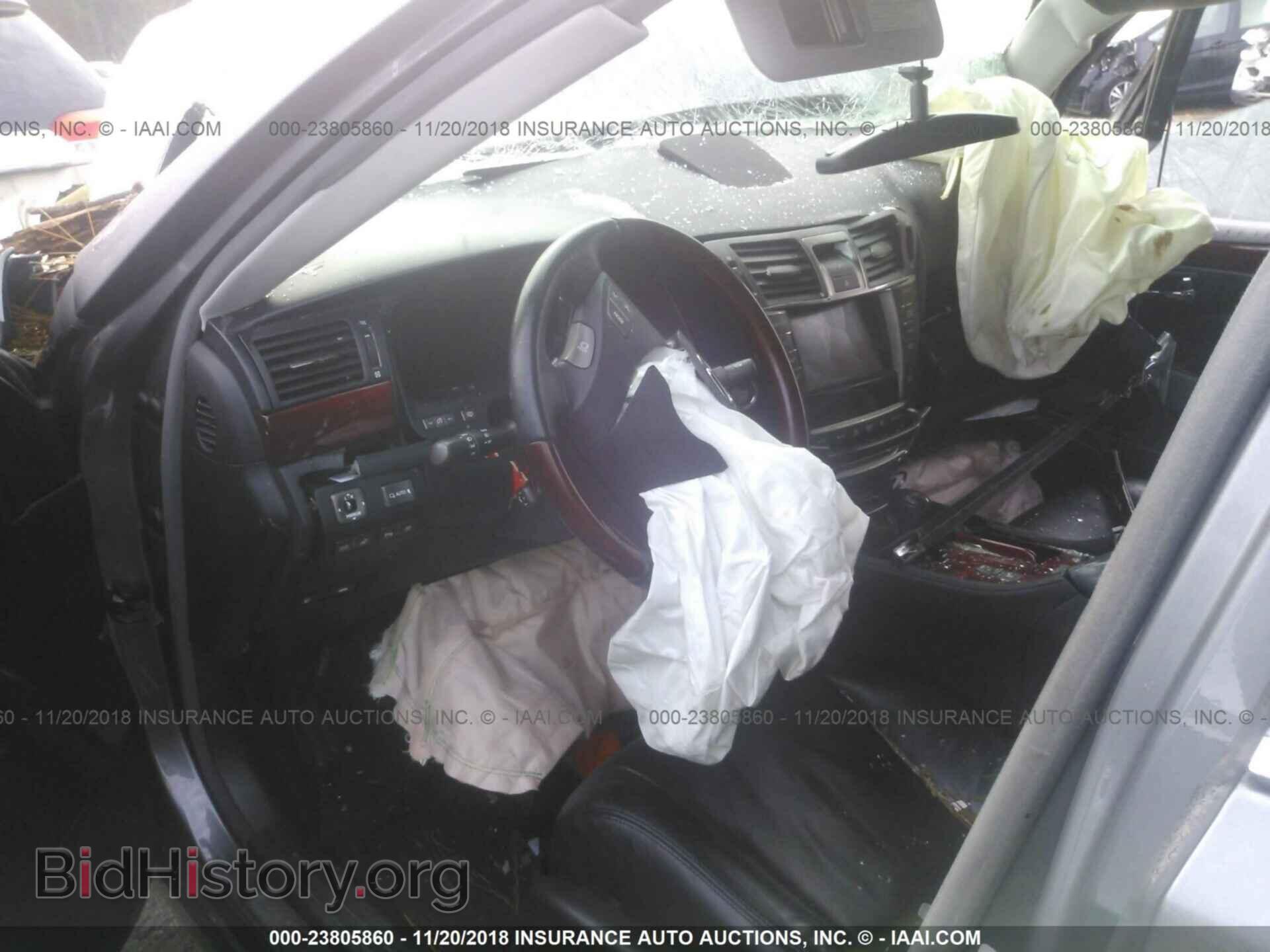 2012 LEXUS LS - VIN: JTHCL5EF1C5012808 - Фото 5