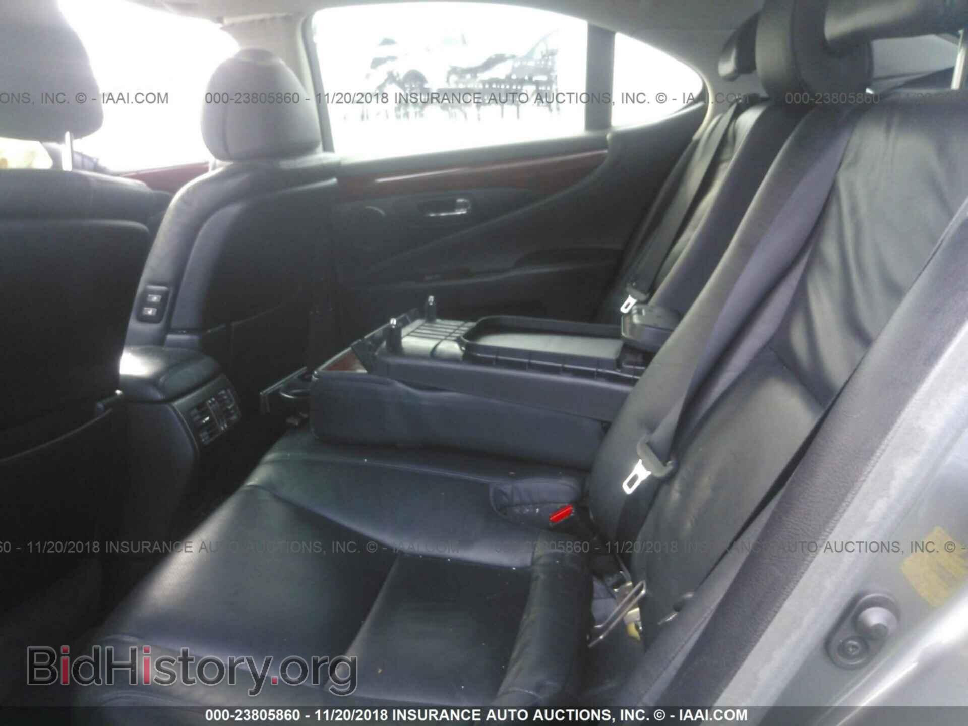 2012 LEXUS LS - VIN: JTHCL5EF1C5012808 - Фото 8