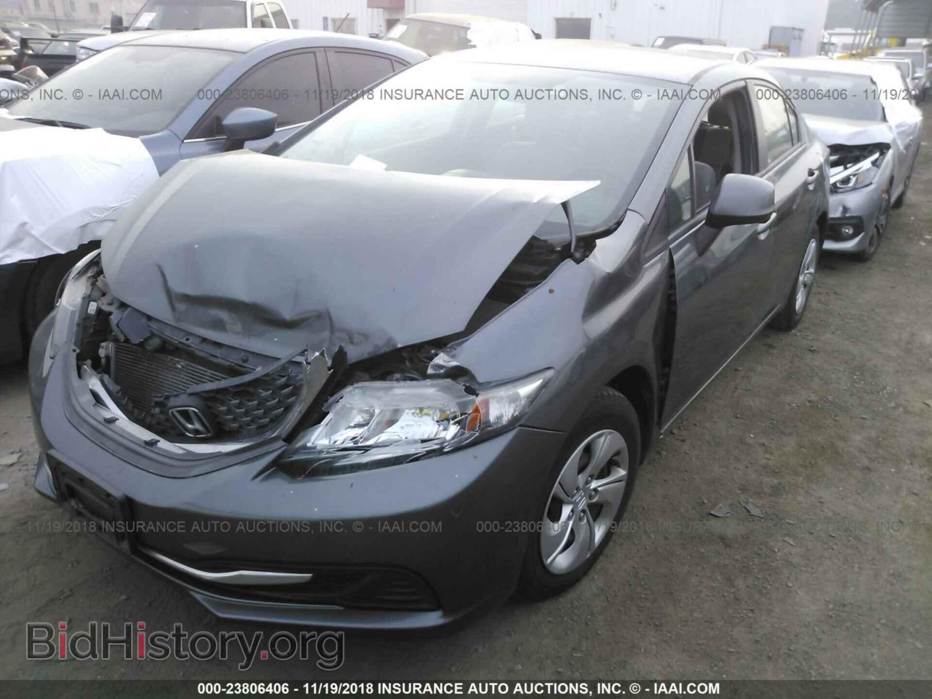 2013 HONDA CIVIC - VIN: 19XFB2F50DE246160 - Фото 2